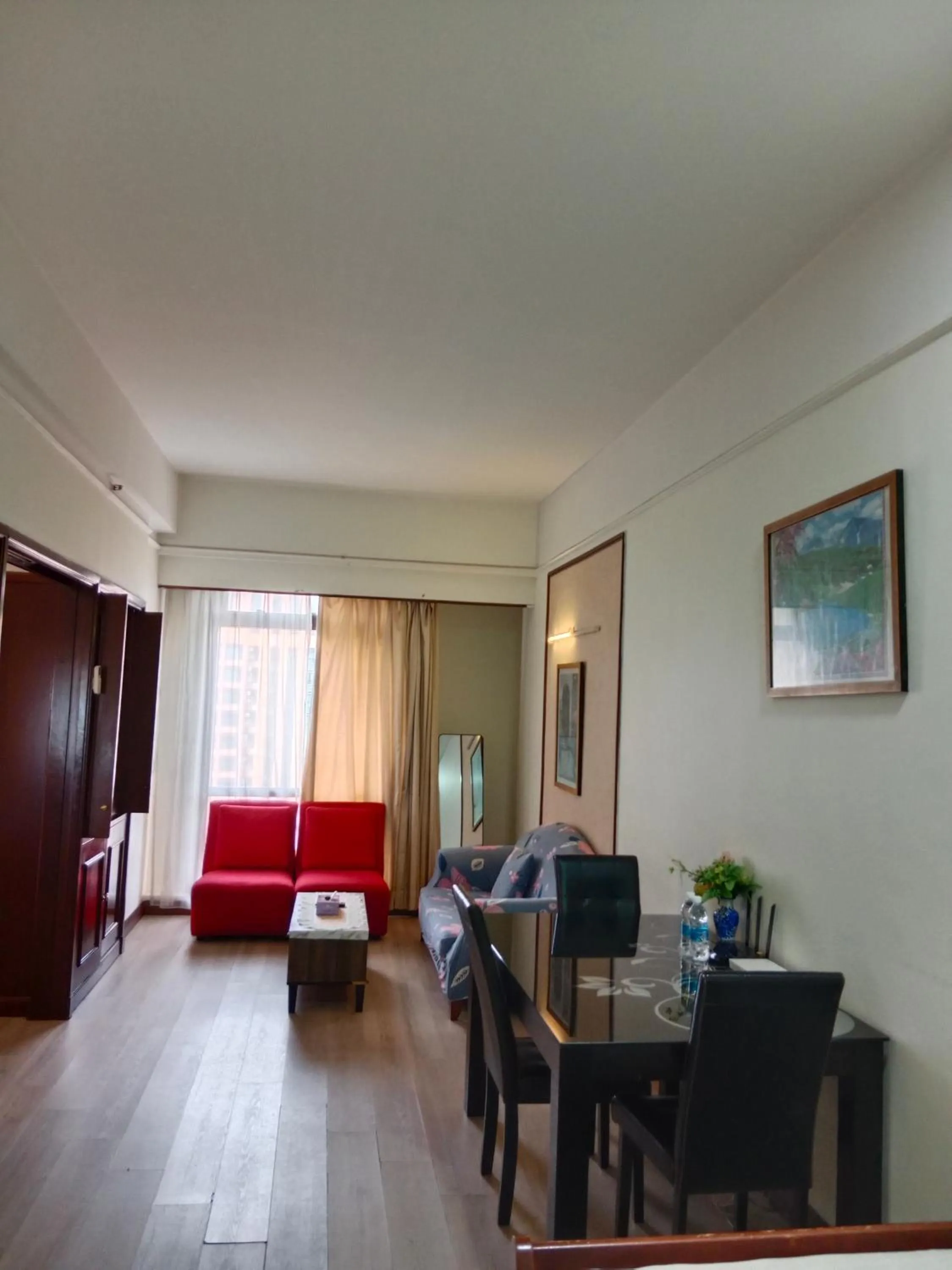 Living room in KL Universal Suites at Times Square