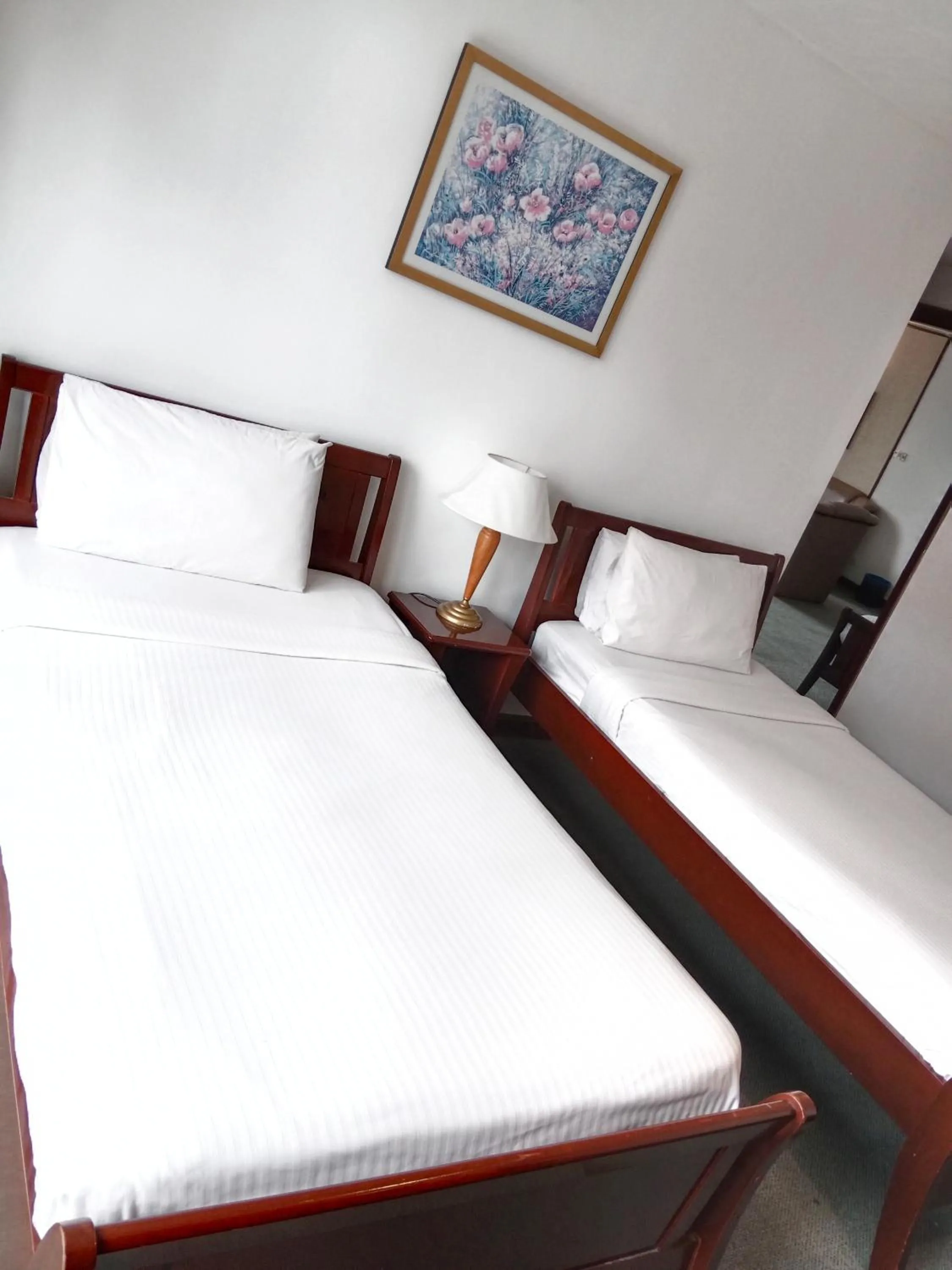 Bed in KL Universal Suites at Times Square