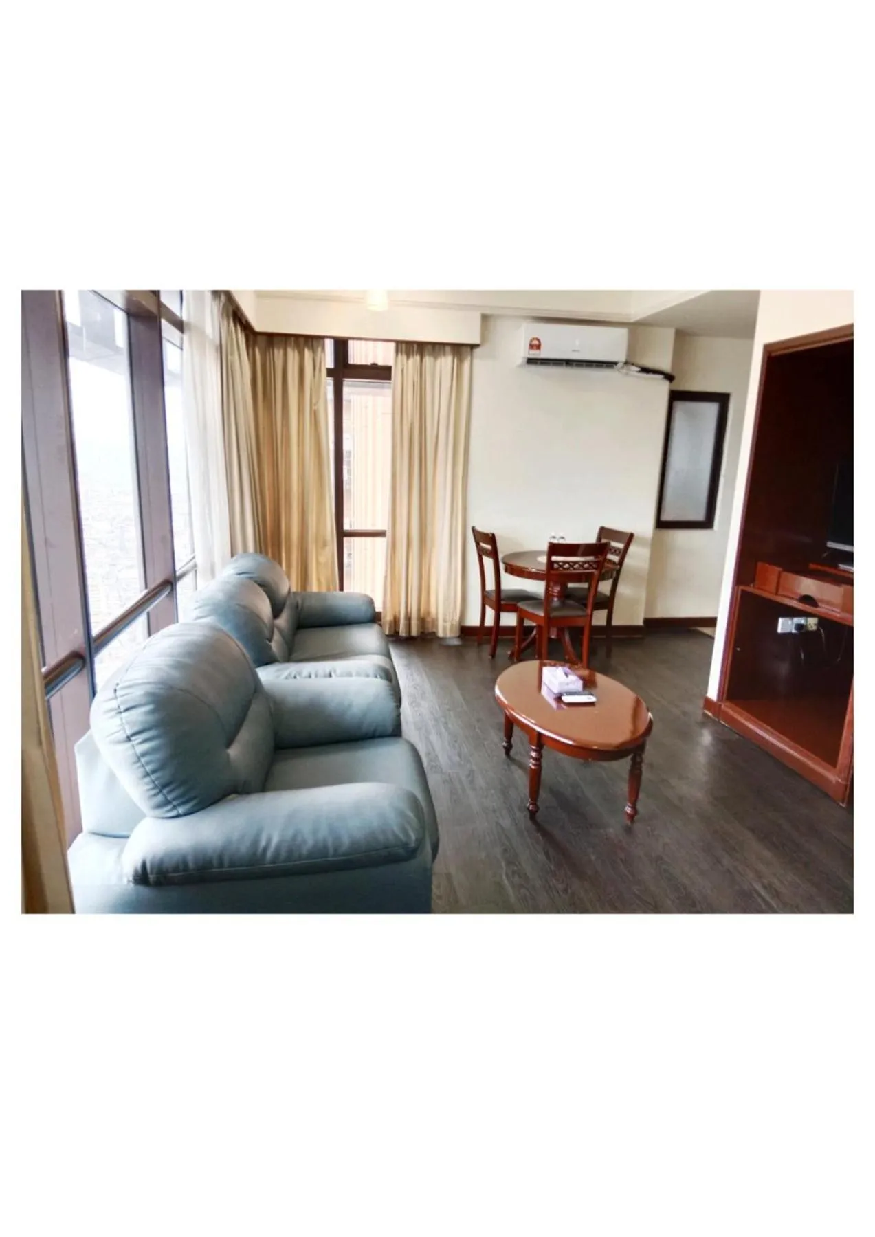 Living room in KL Universal Suites at Times Square