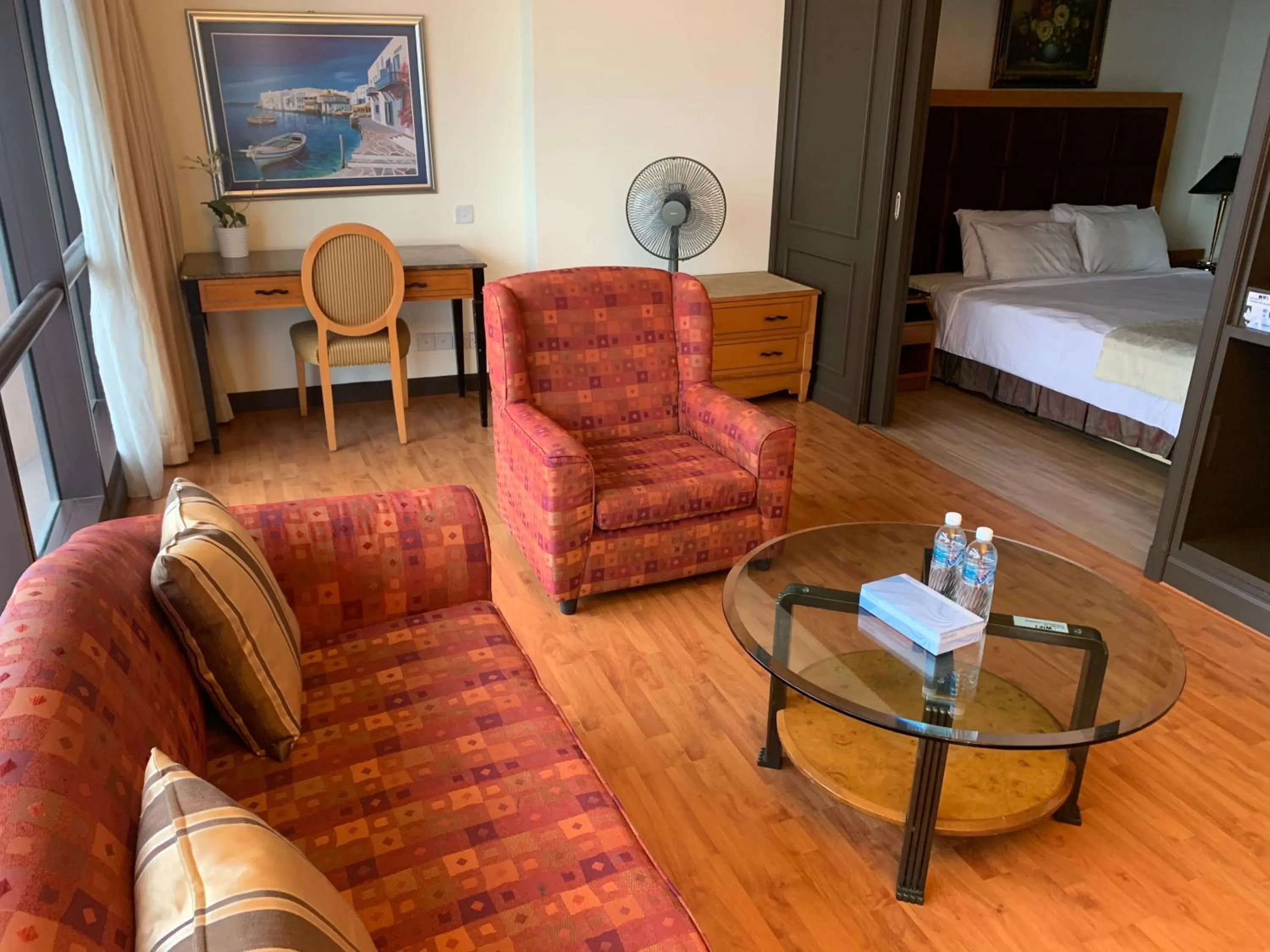 Living room in KL Universal Suites at Times Square