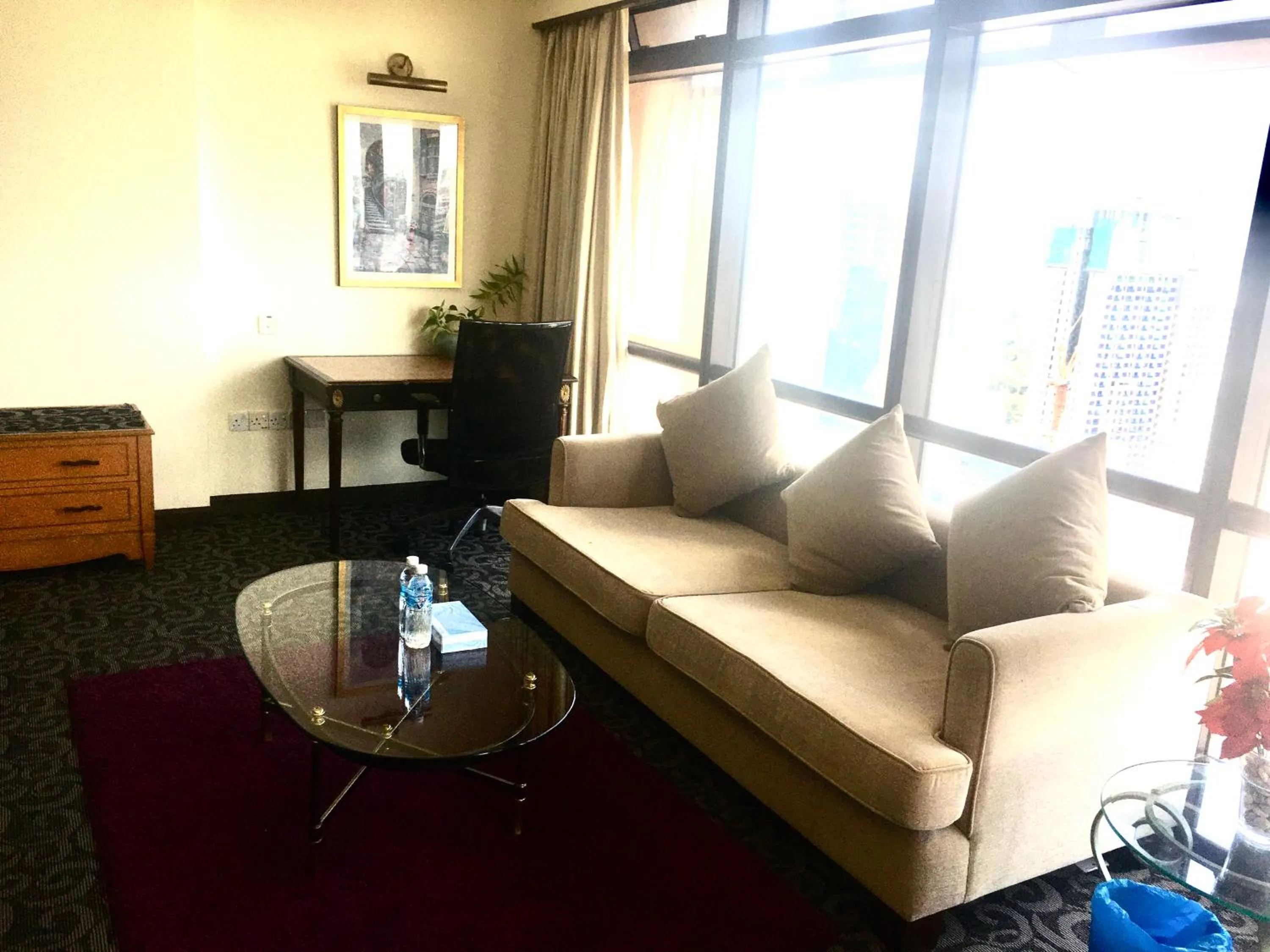Living room in KL Universal Suites at Times Square