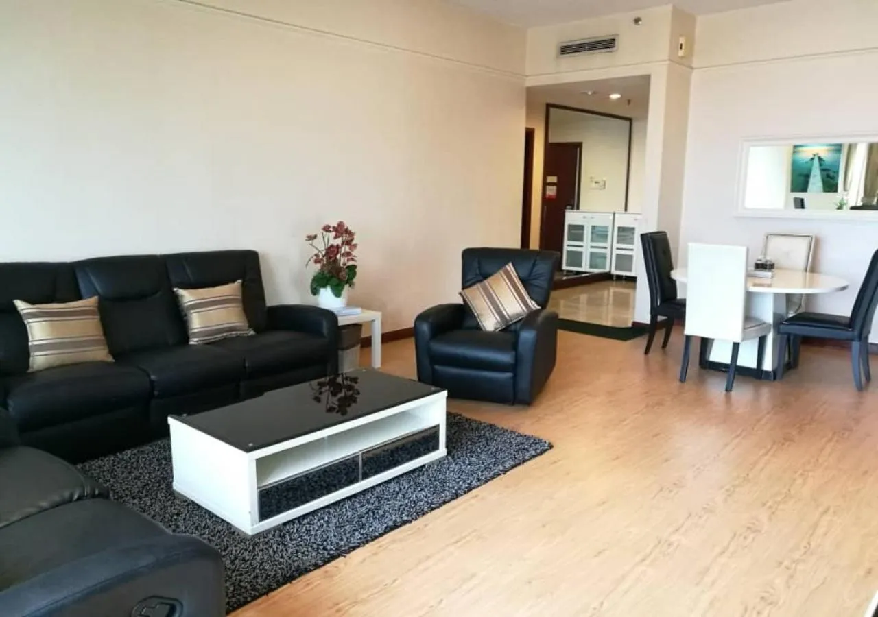 Living room in KL Universal Suites at Times Square