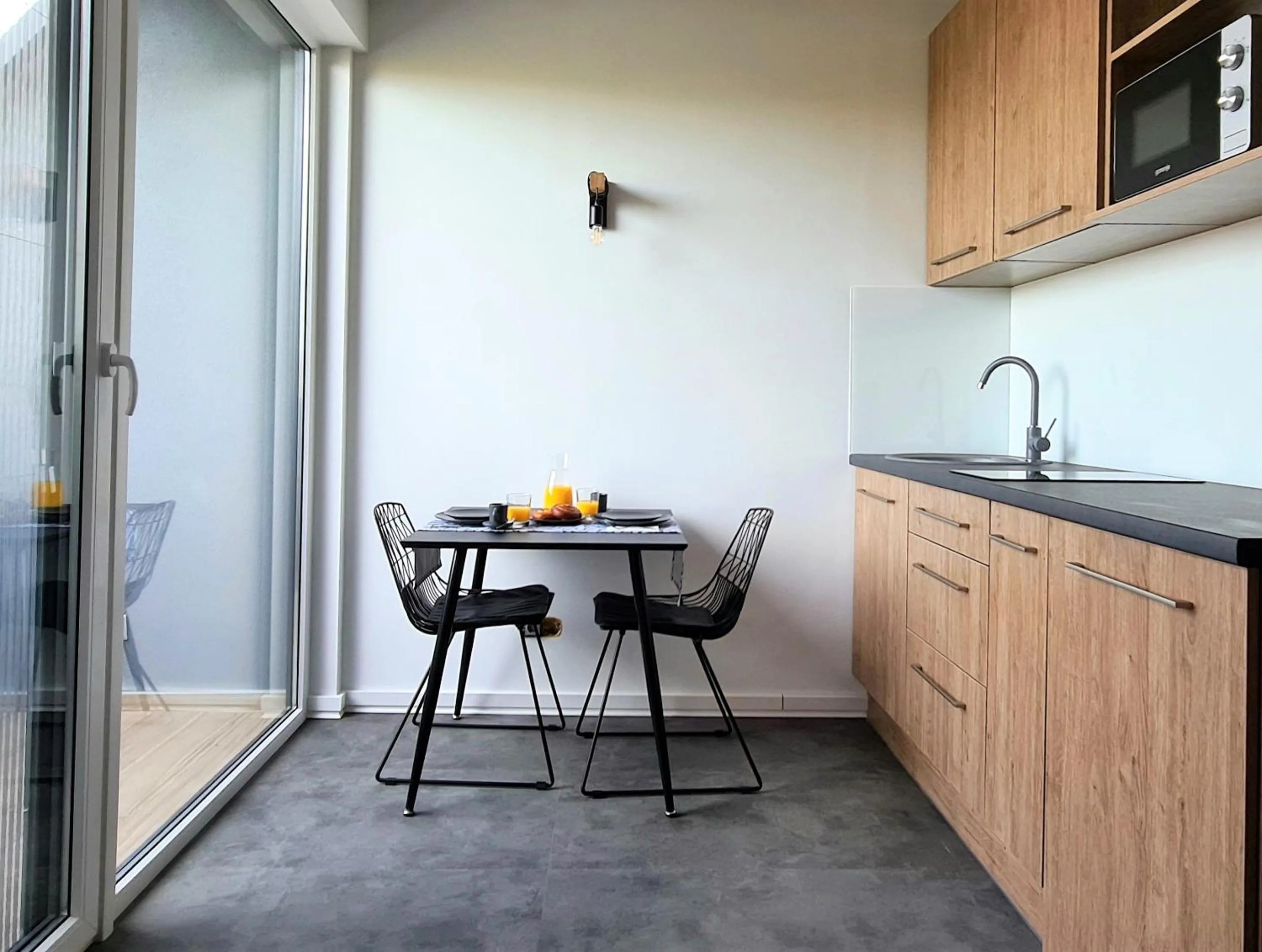 Kitchen or kitchenette in Mandula Villa