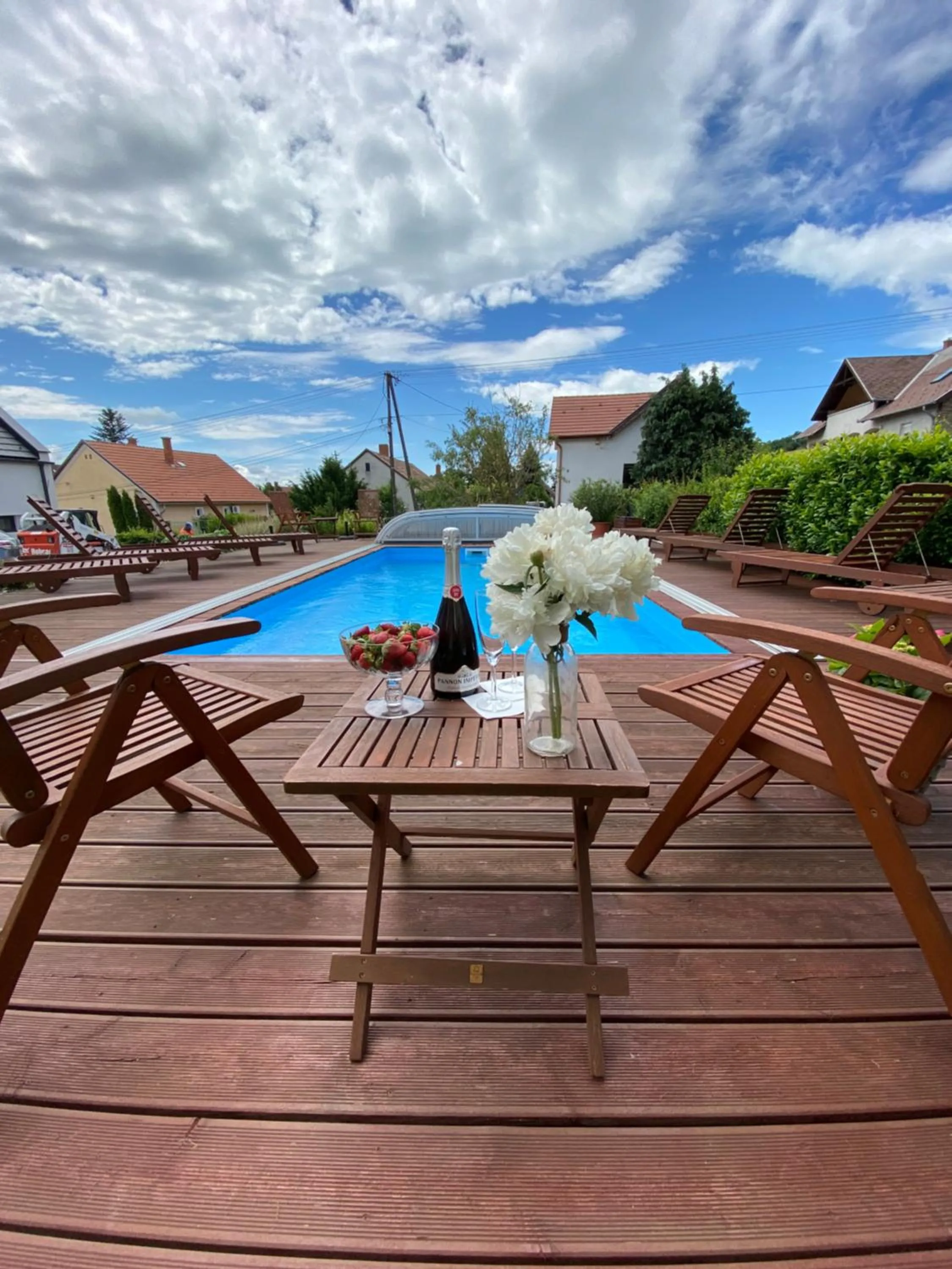 Swimming pool in Mandula Villa