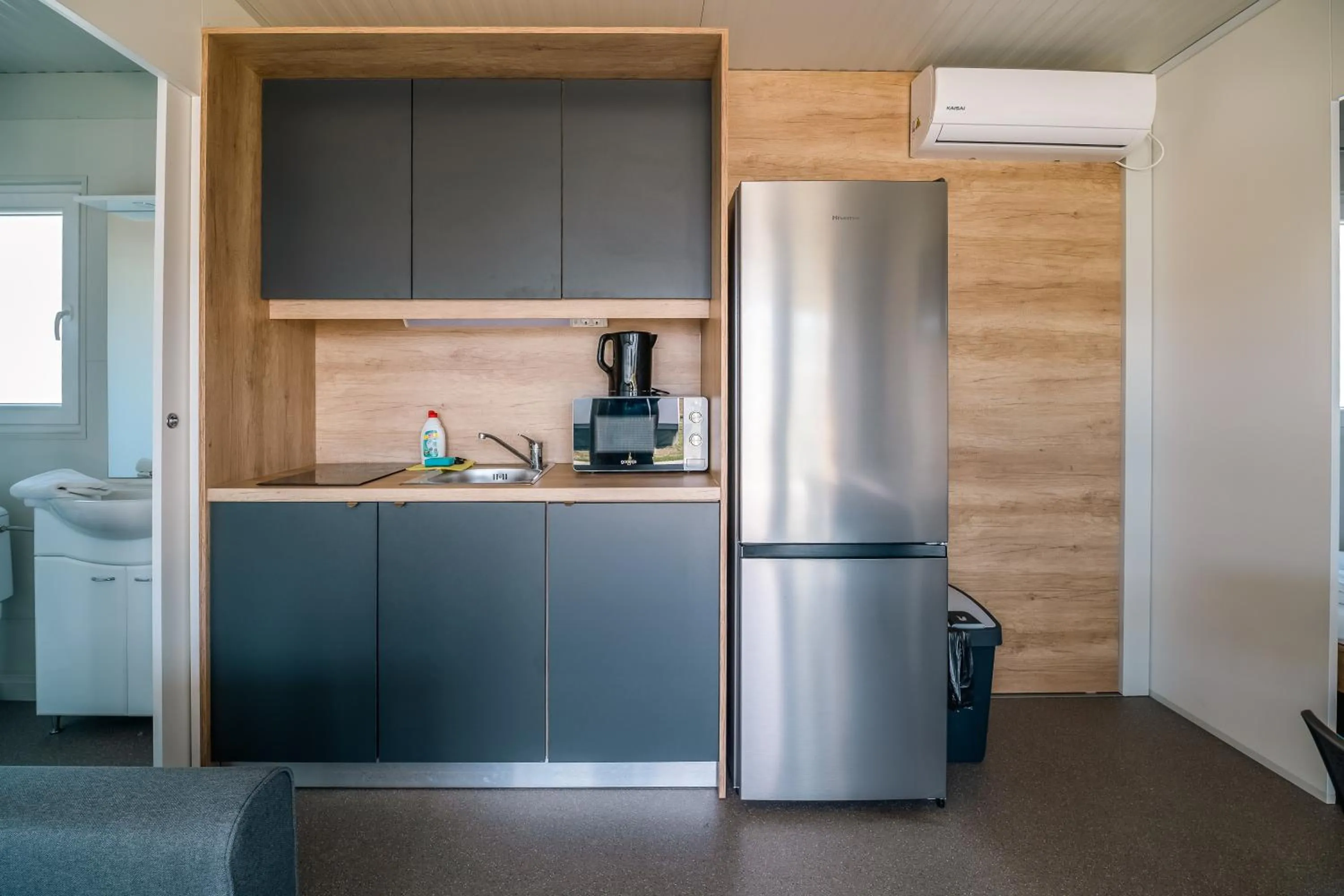 Kitchen or kitchenette in Mediteran Homes with Terme Čatež Tickets