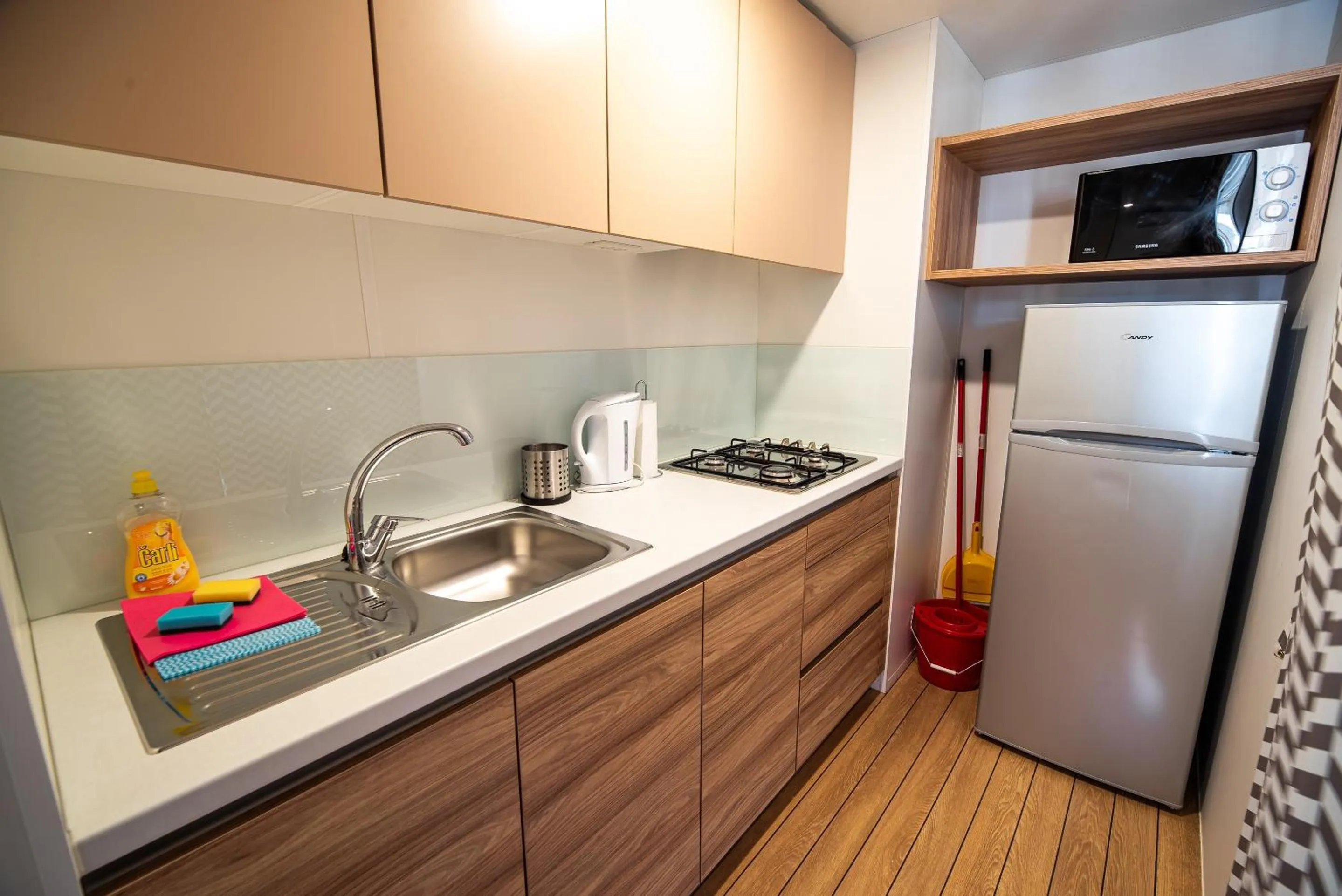 Kitchen or kitchenette in Mediteran Homes with Terme Čatež Tickets