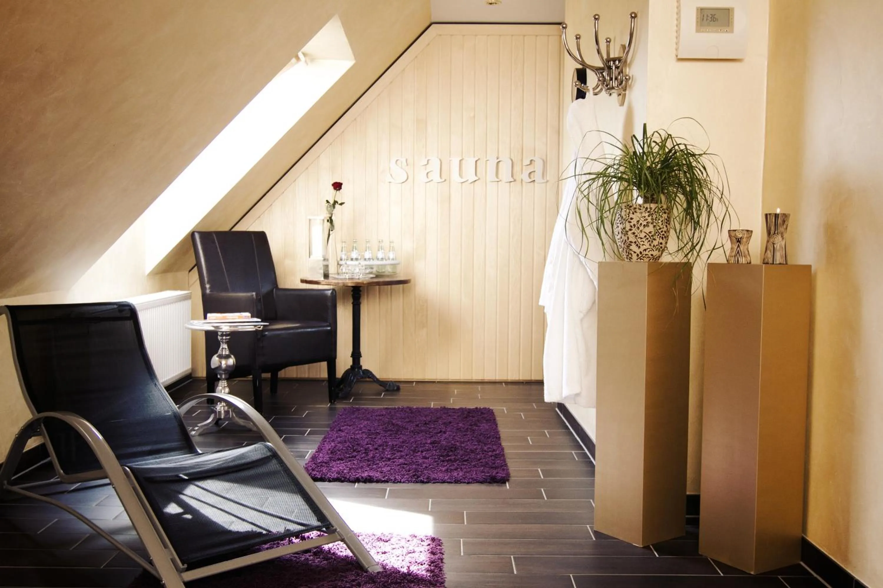 Sauna in Hotel Tiek Superior