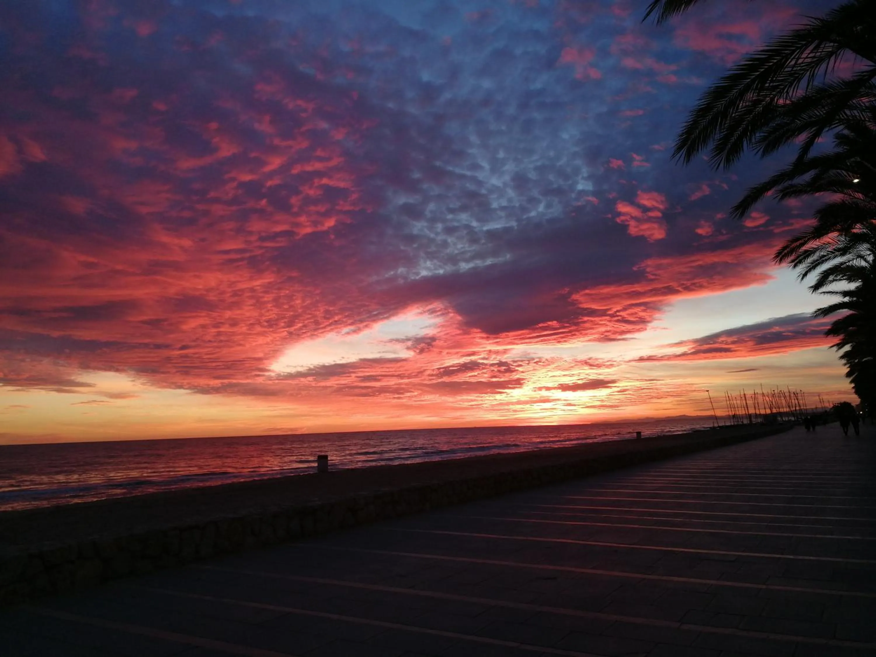 Sunset in Calafell Espriu 2