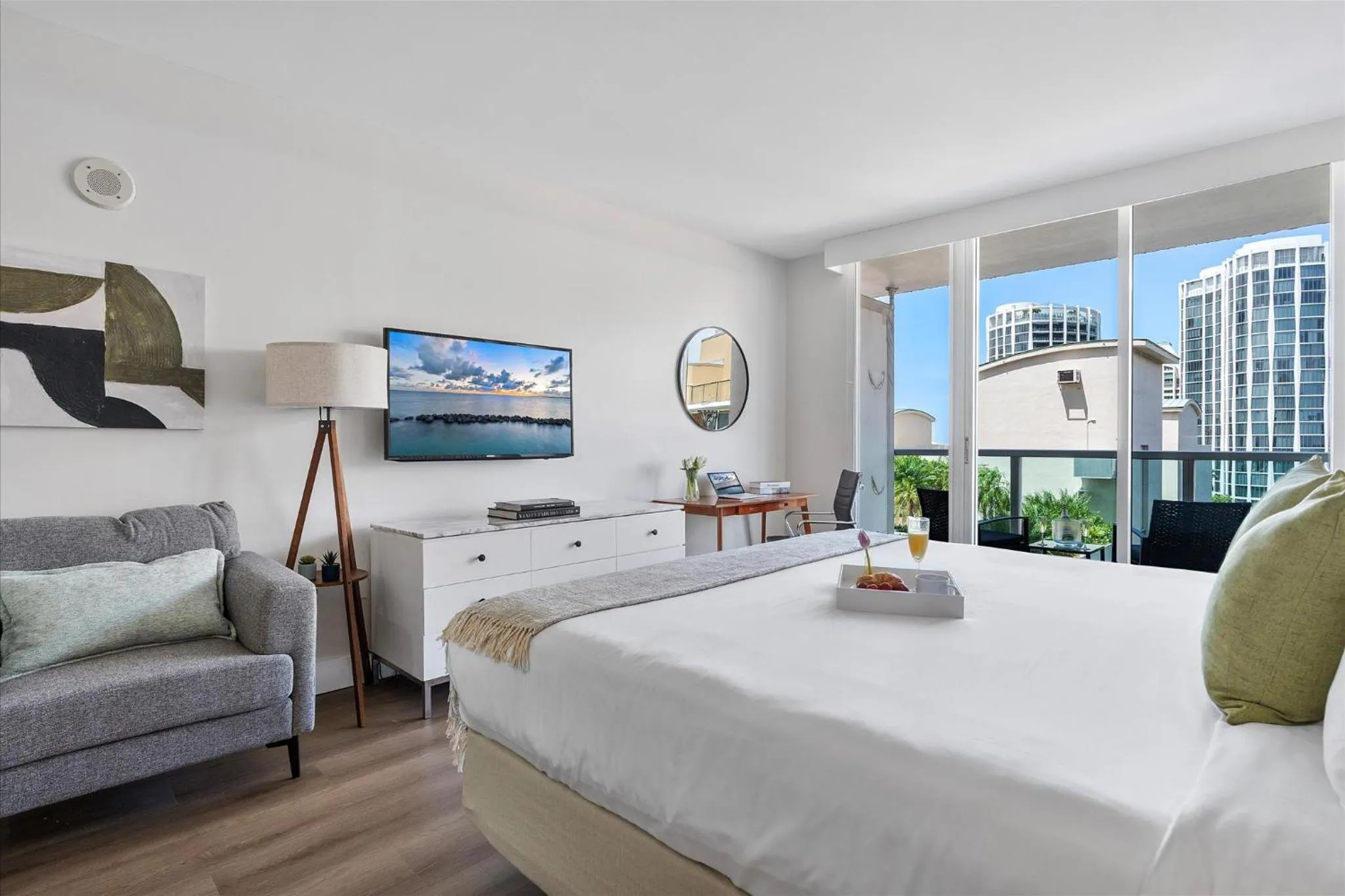 Bed in Private Oasis at Arya