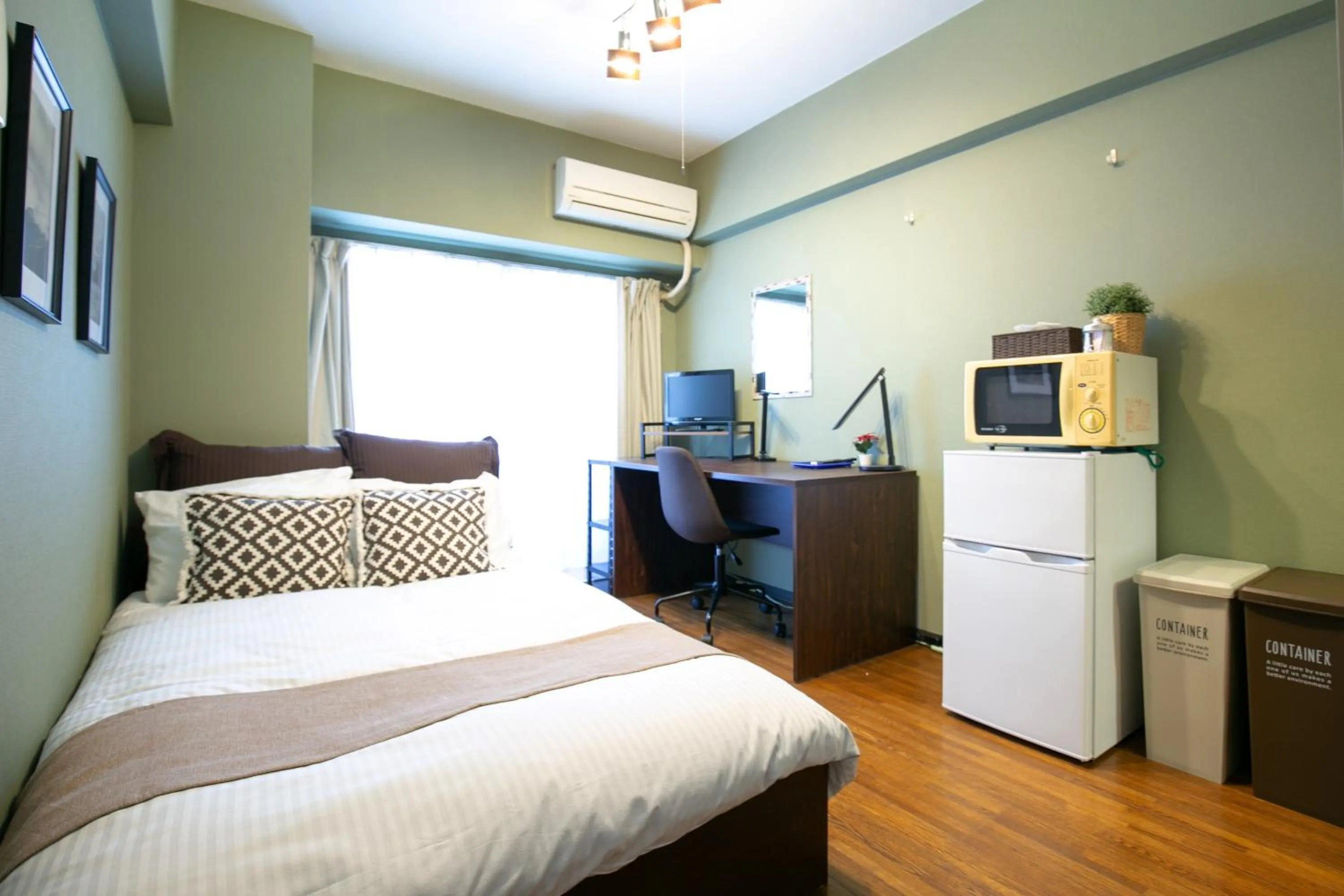 Bedroom, Bed in Wings Hakata