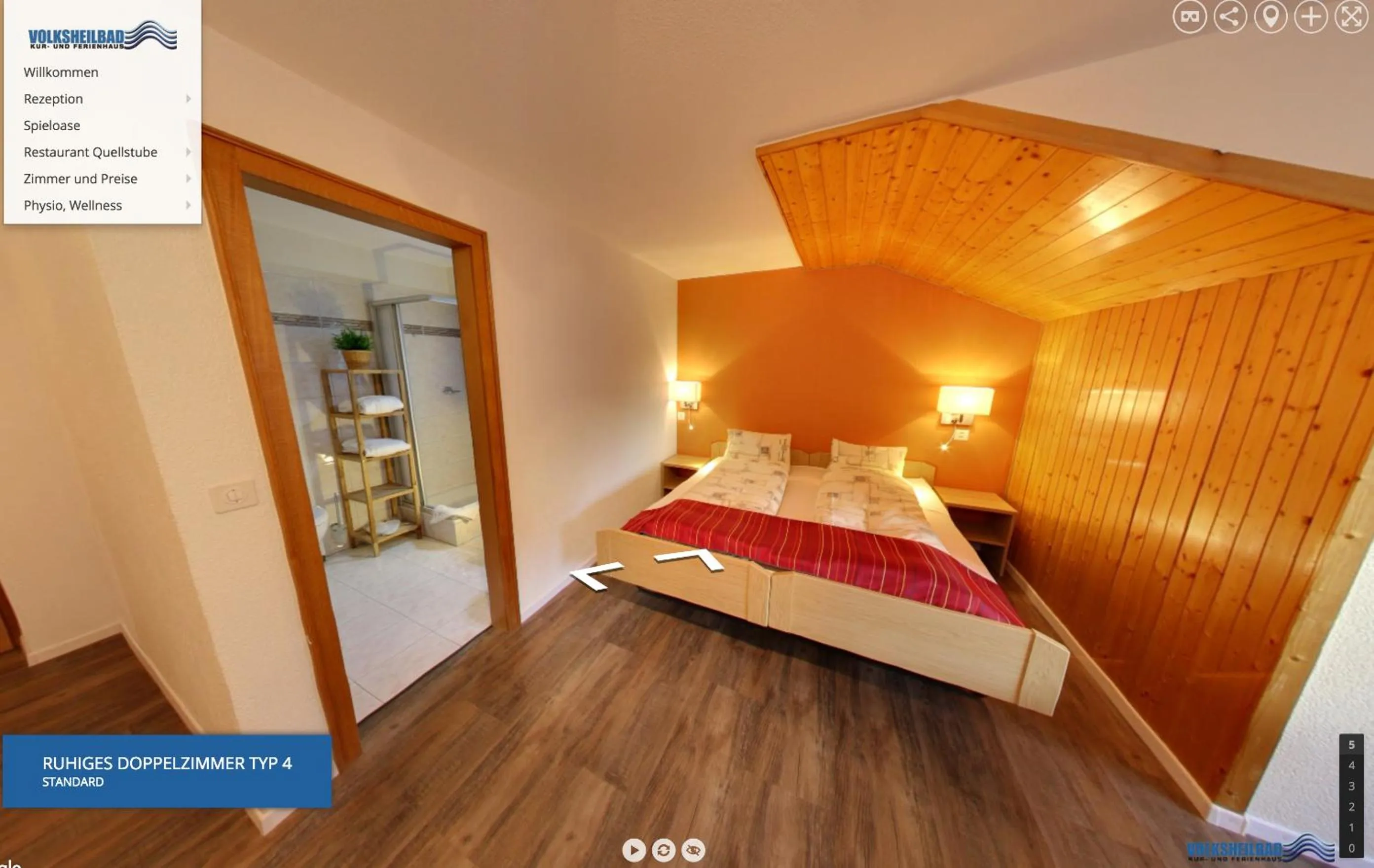 Photo of the whole room, Bed in Therme 51° Hotel Physio & Spa