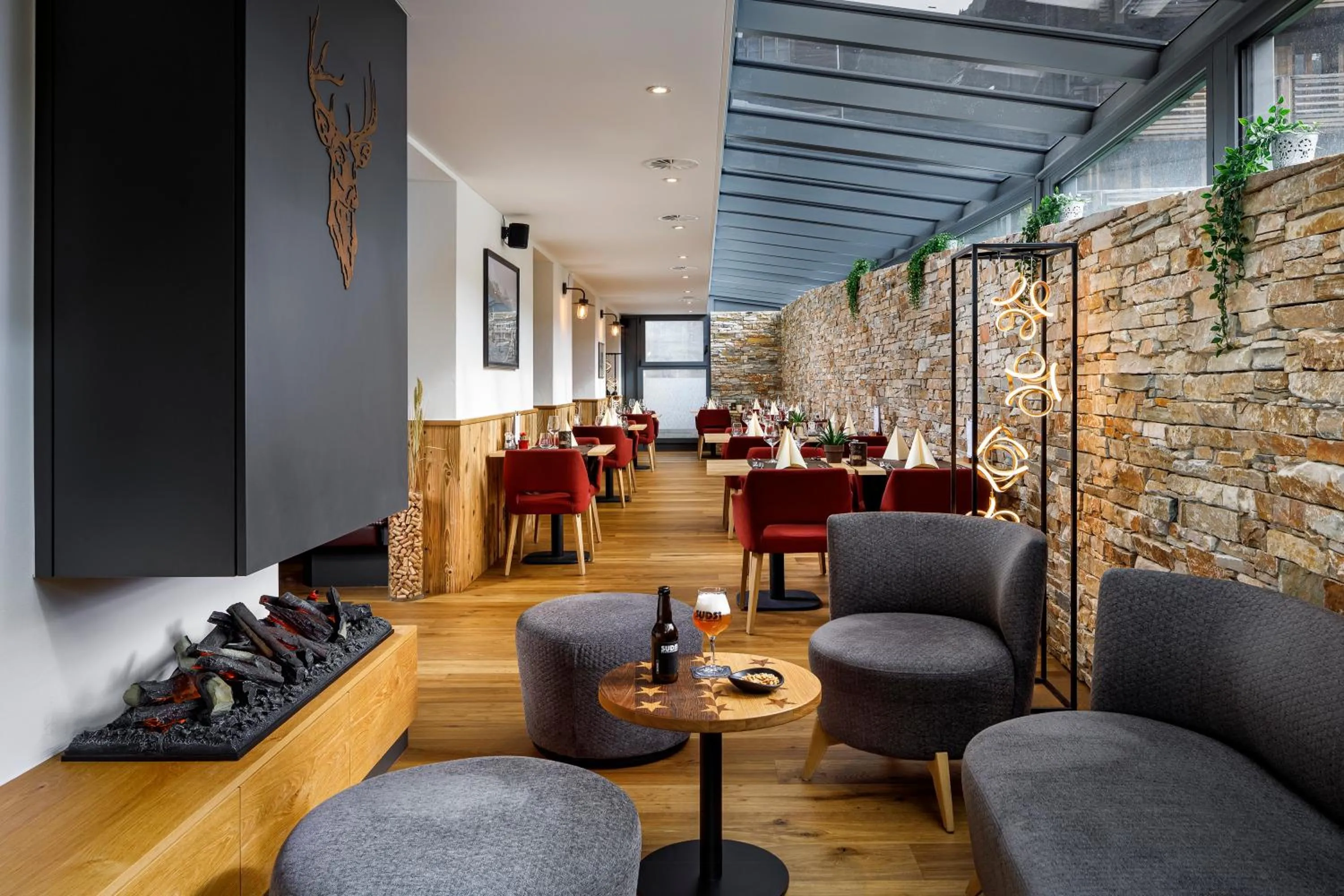 Lounge or bar in Therme 51° Hotel Physio & Spa