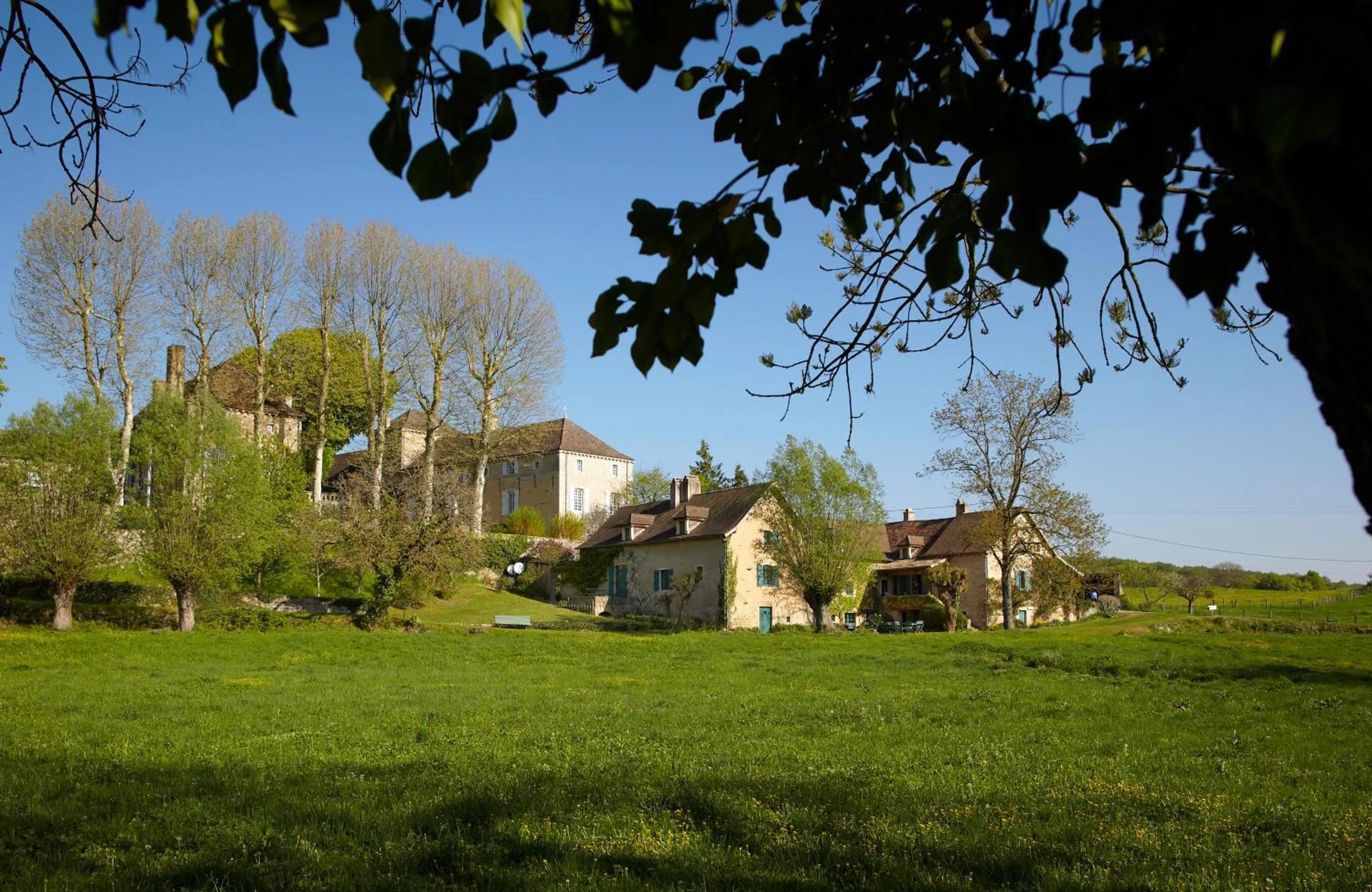 Garden view in Les maisons vigneronnes