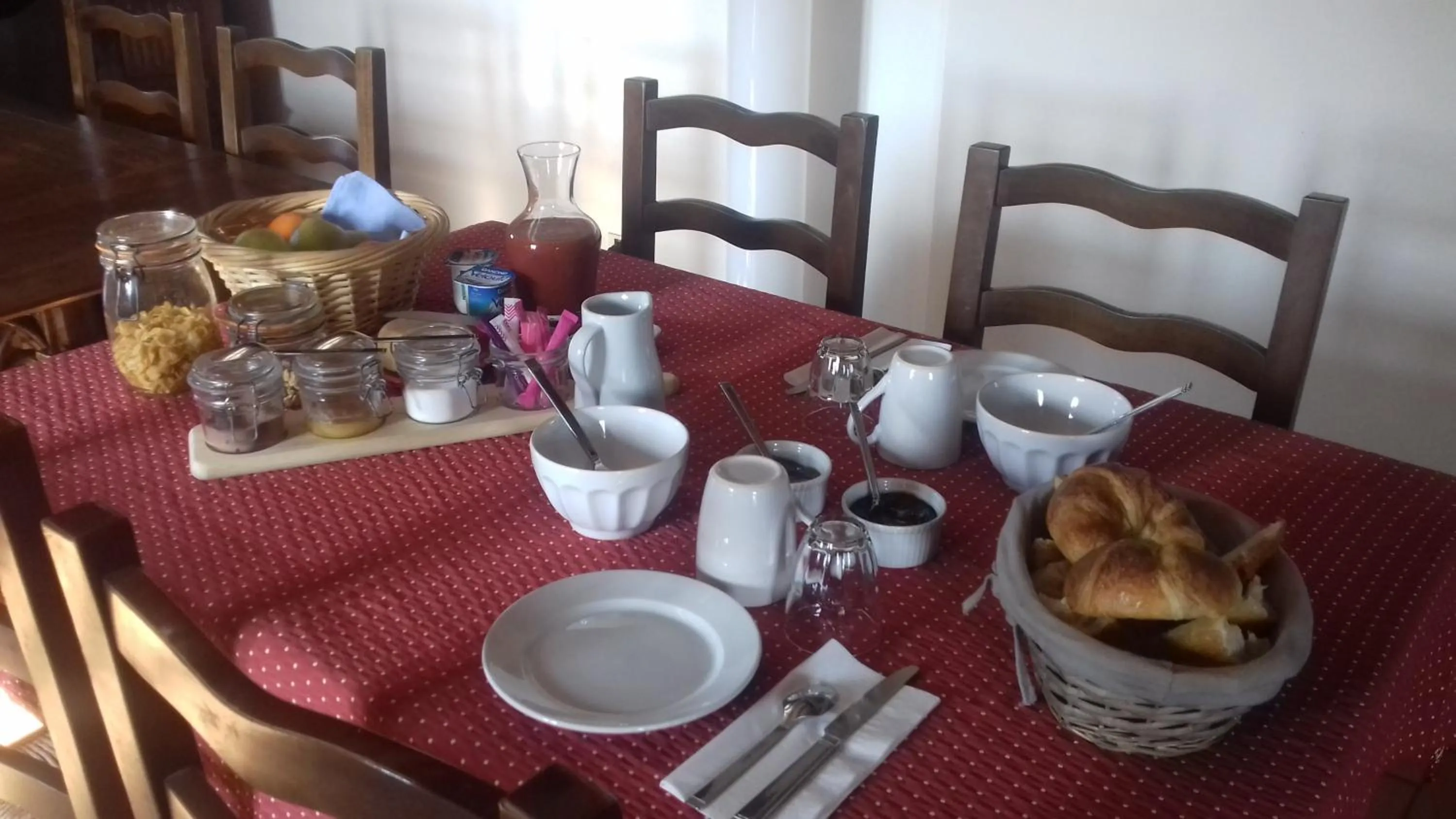 Breakfast in Les maisons vigneronnes
