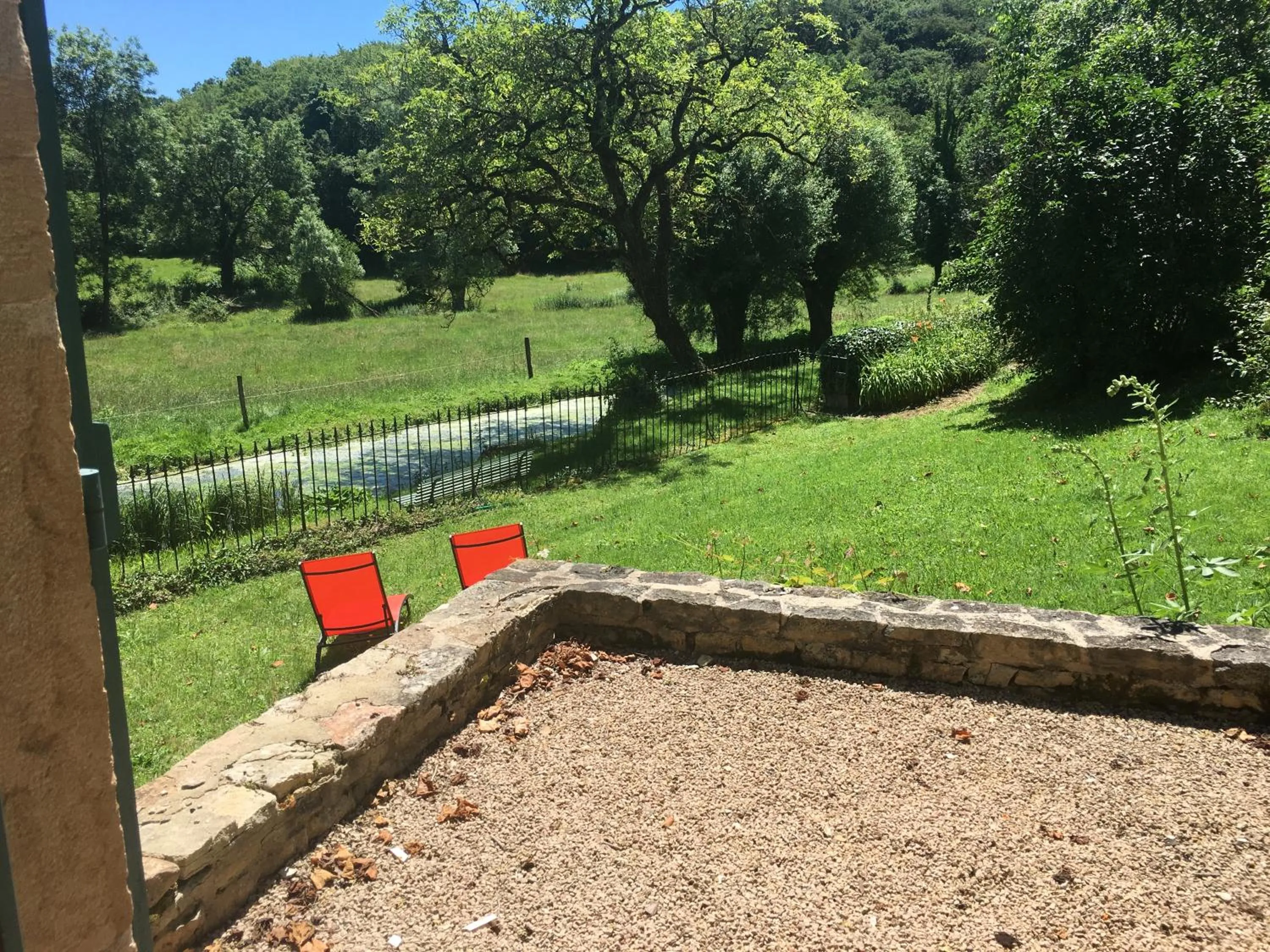 Patio in Les maisons vigneronnes