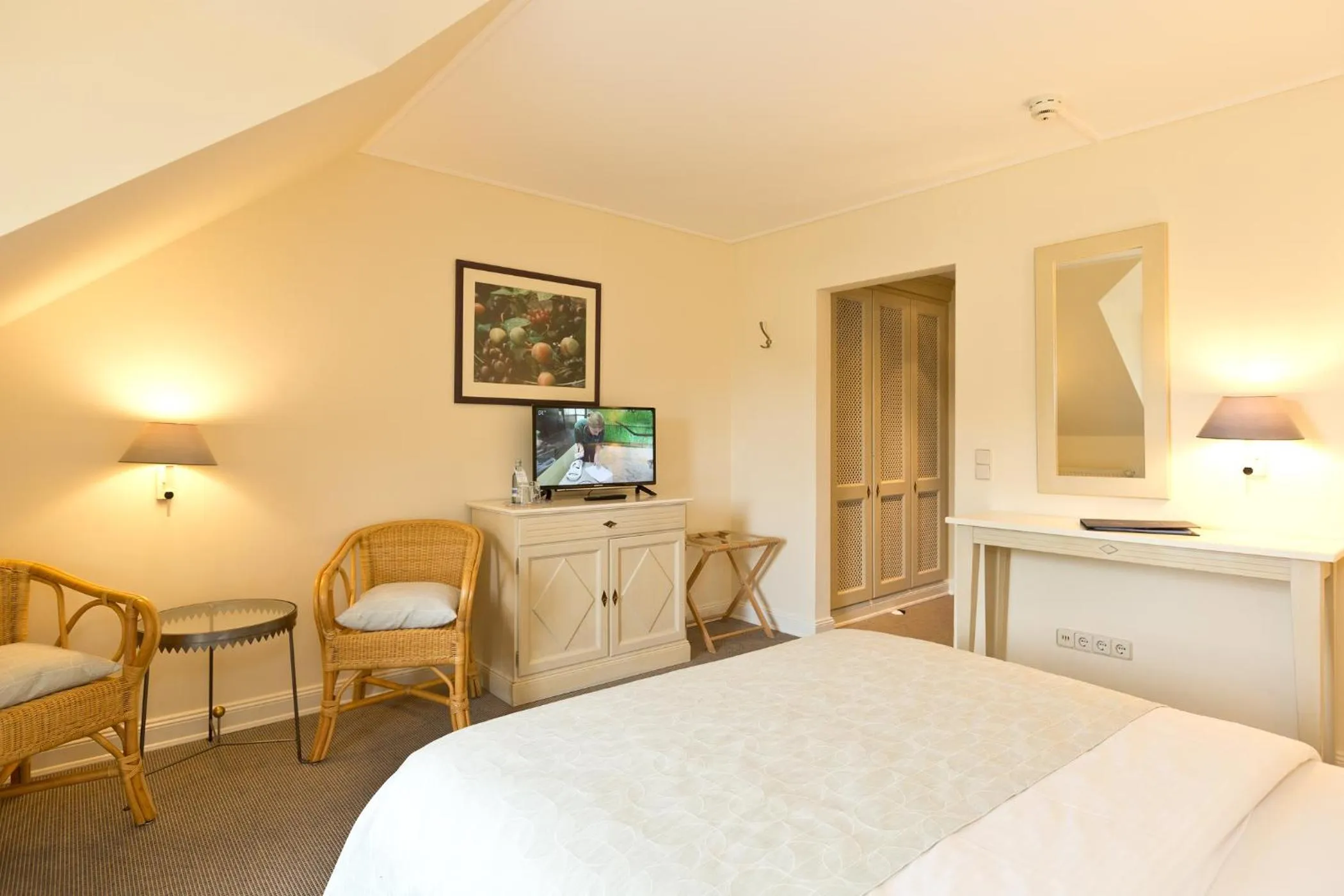 Bed in Hotel ARTE Schwerin