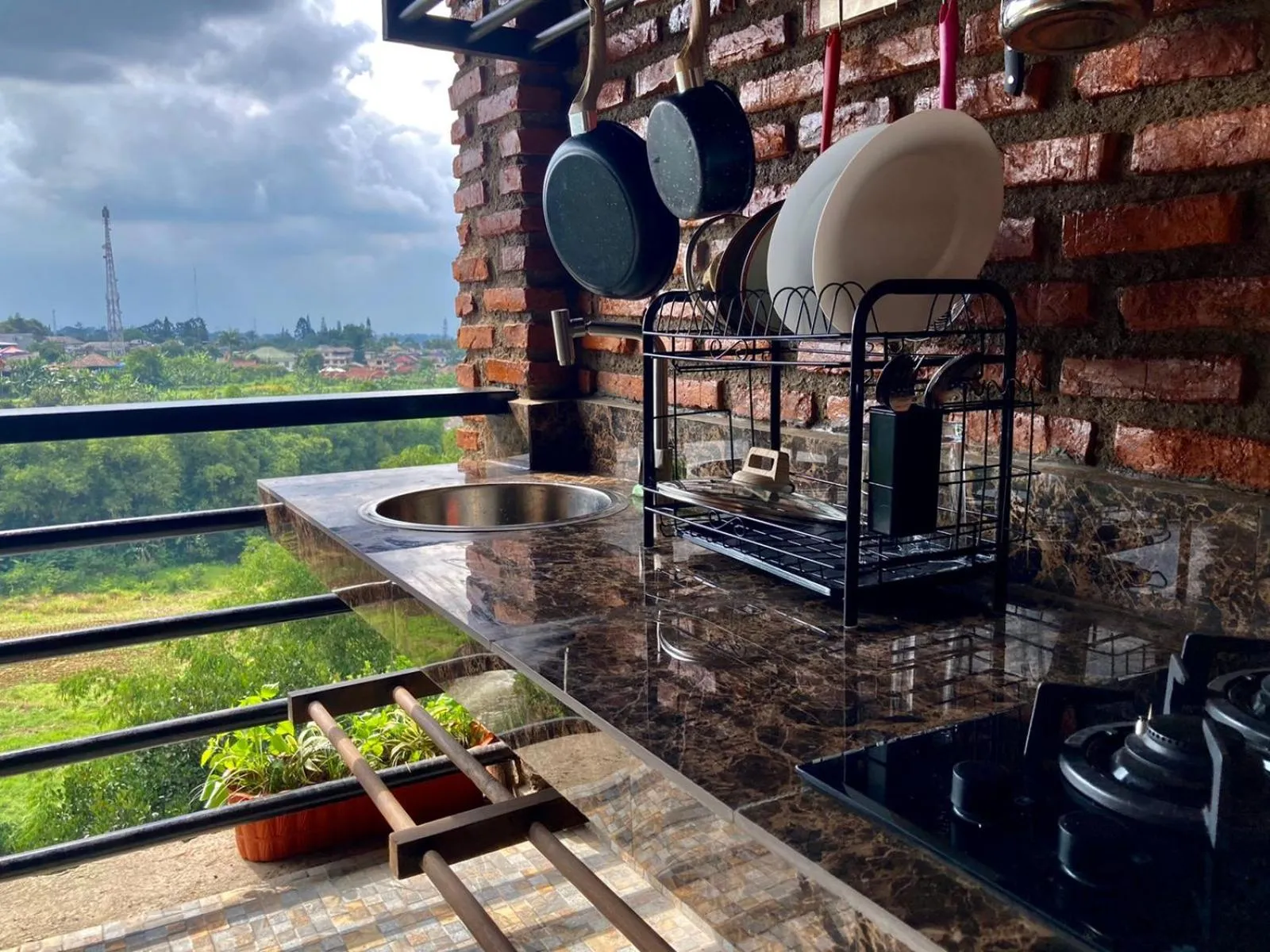 Balcony/Terrace in Vila NJD