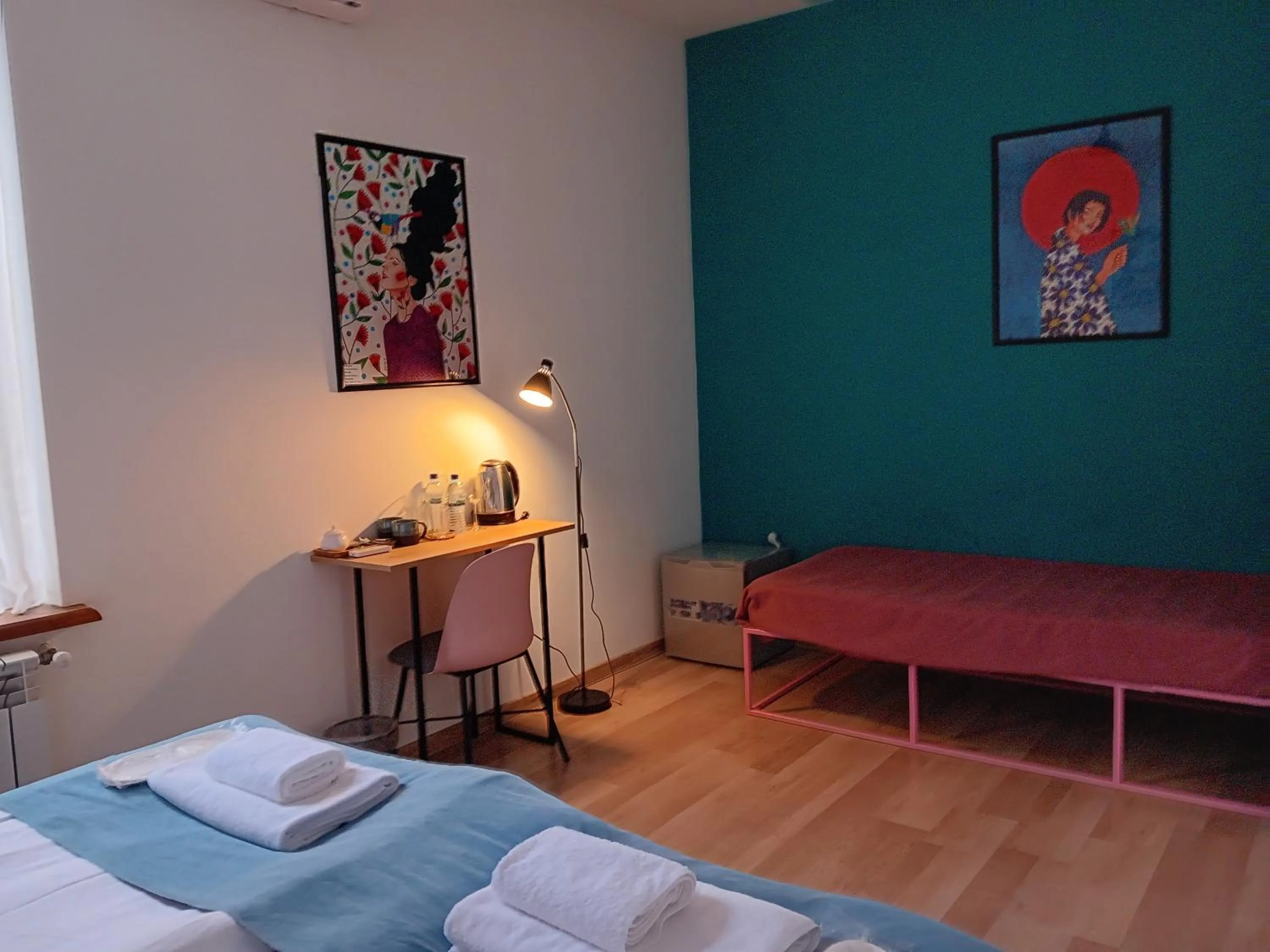 Bed in Hestia - Hotel, Wine and View