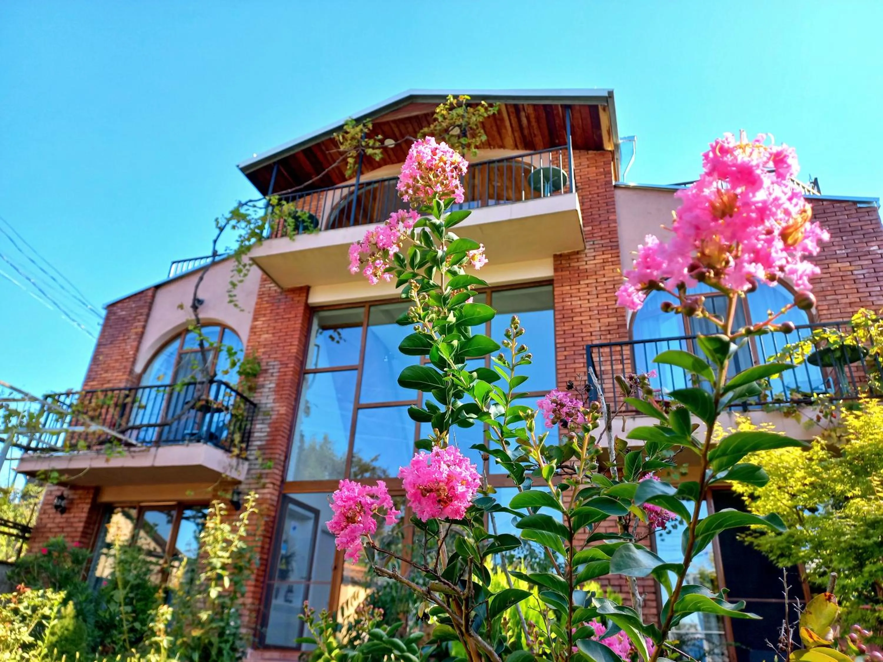 Property building in Hestia - Hotel, Wine and View