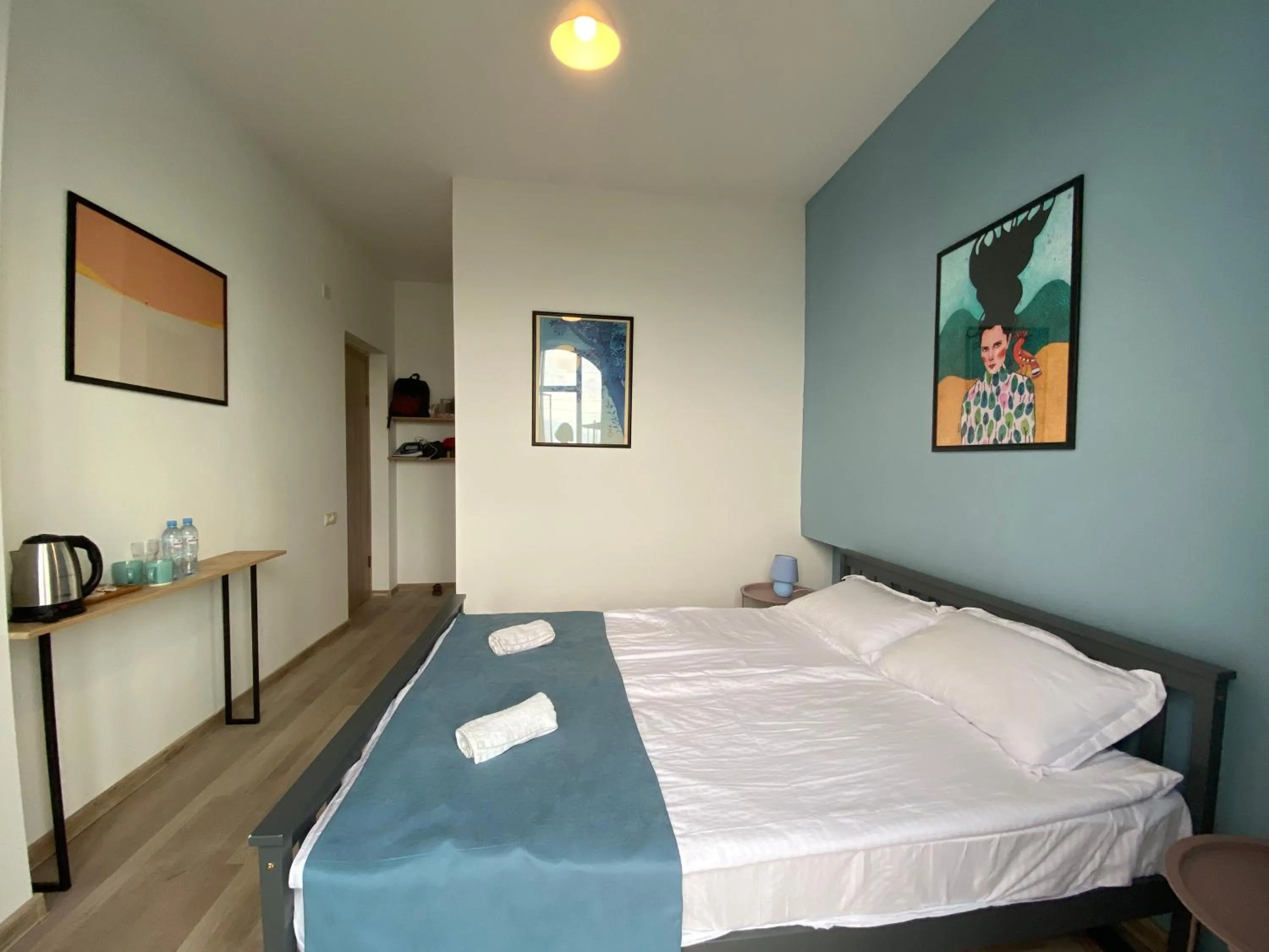 Bedroom, Bed in Hestia - Hotel, Wine and View