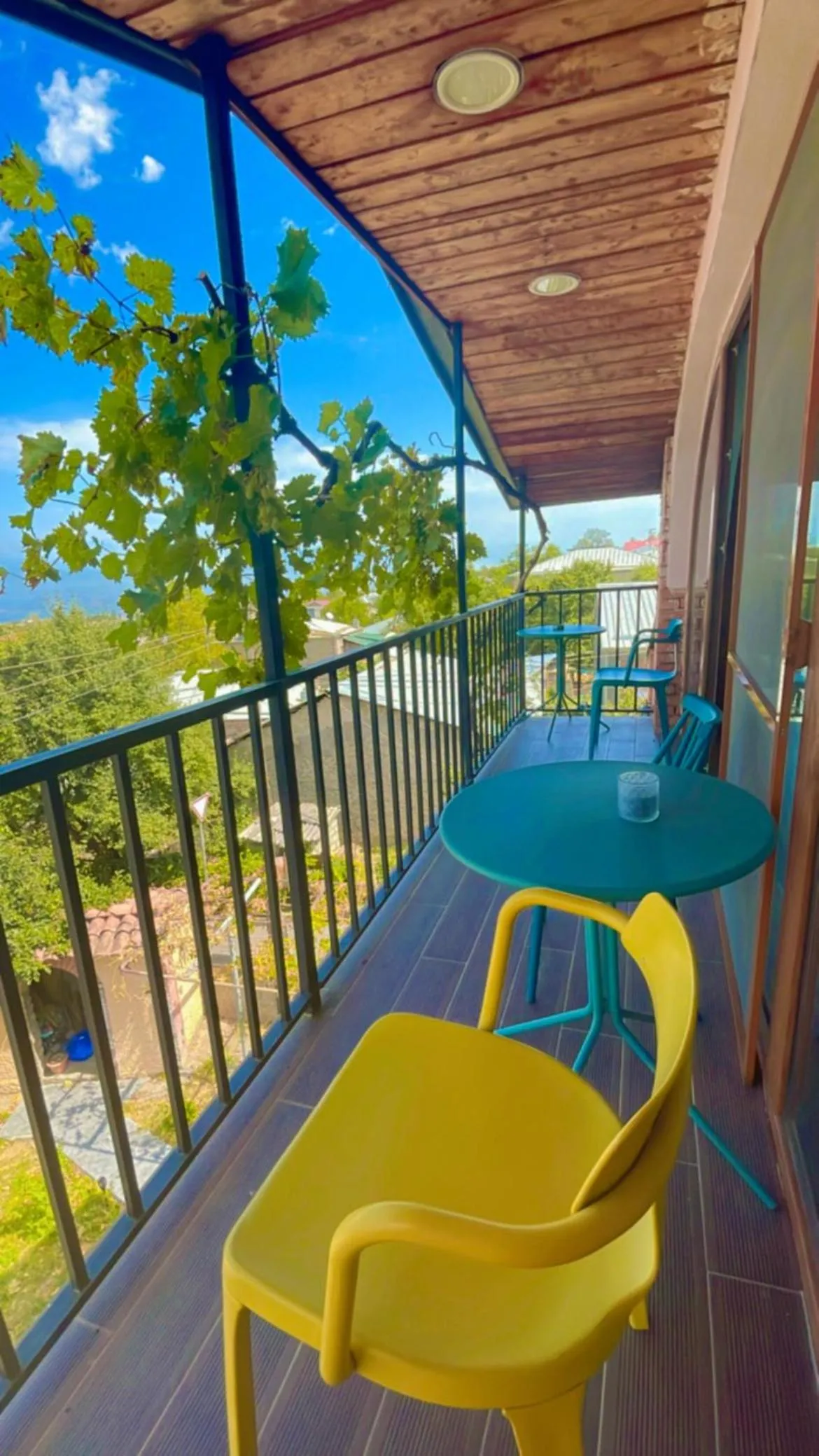 Balcony/Terrace in Hestia - Hotel, Wine and View