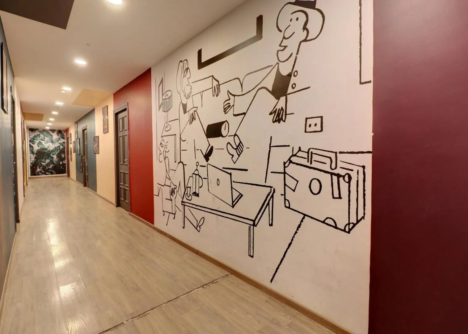 Floor plan in Hotel Mystic Falls