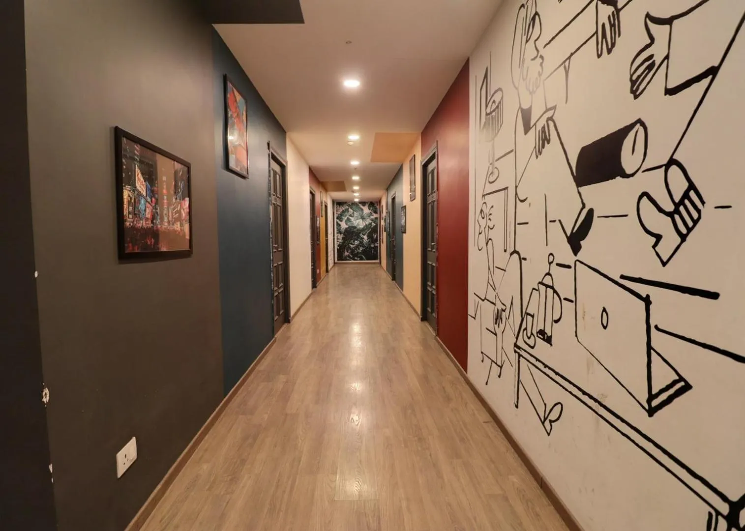 Floor plan in Hotel Mystic Falls