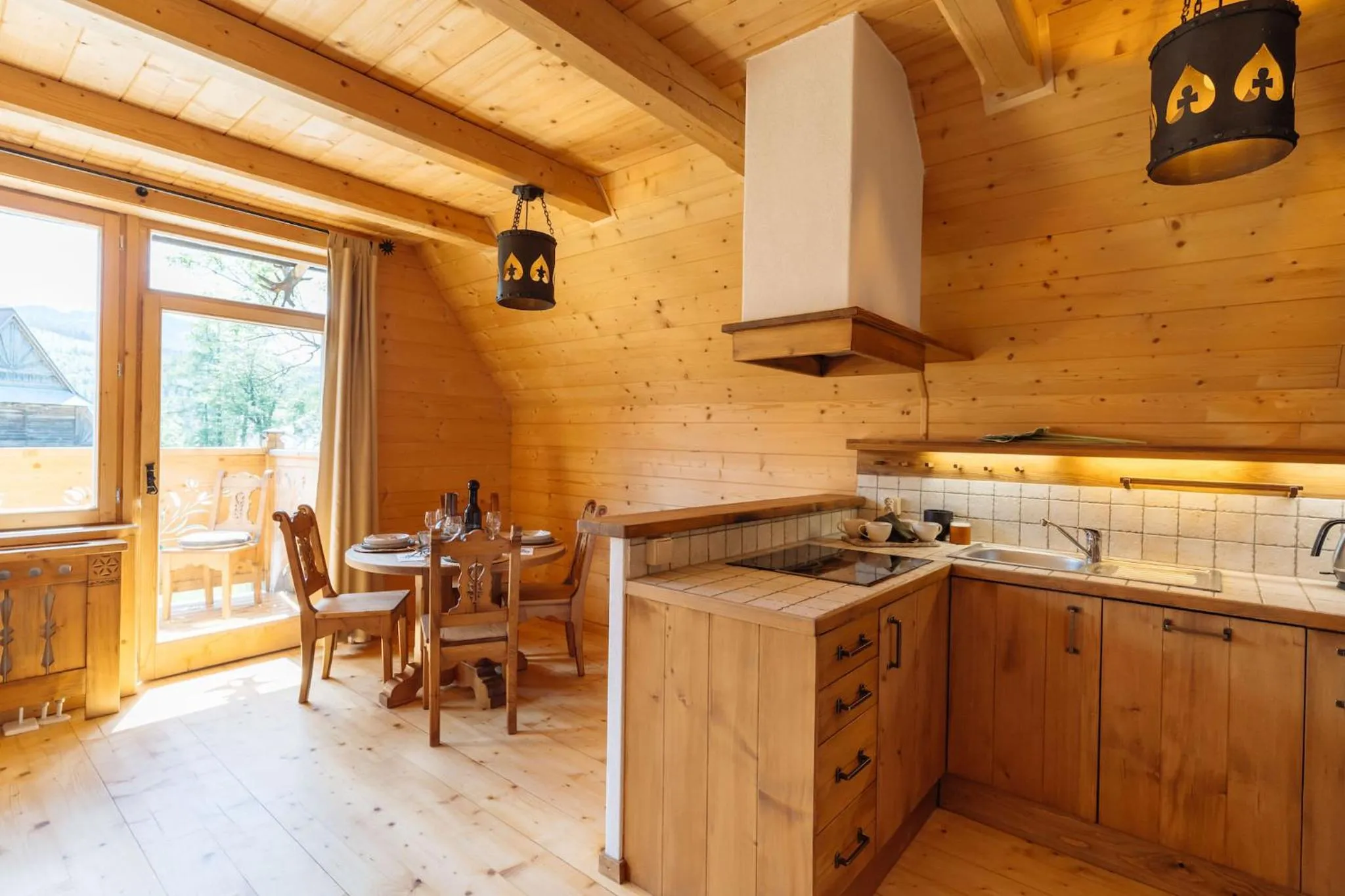 Kitchen or kitchenette in Podhalańskie Tarasy - LoftAffair