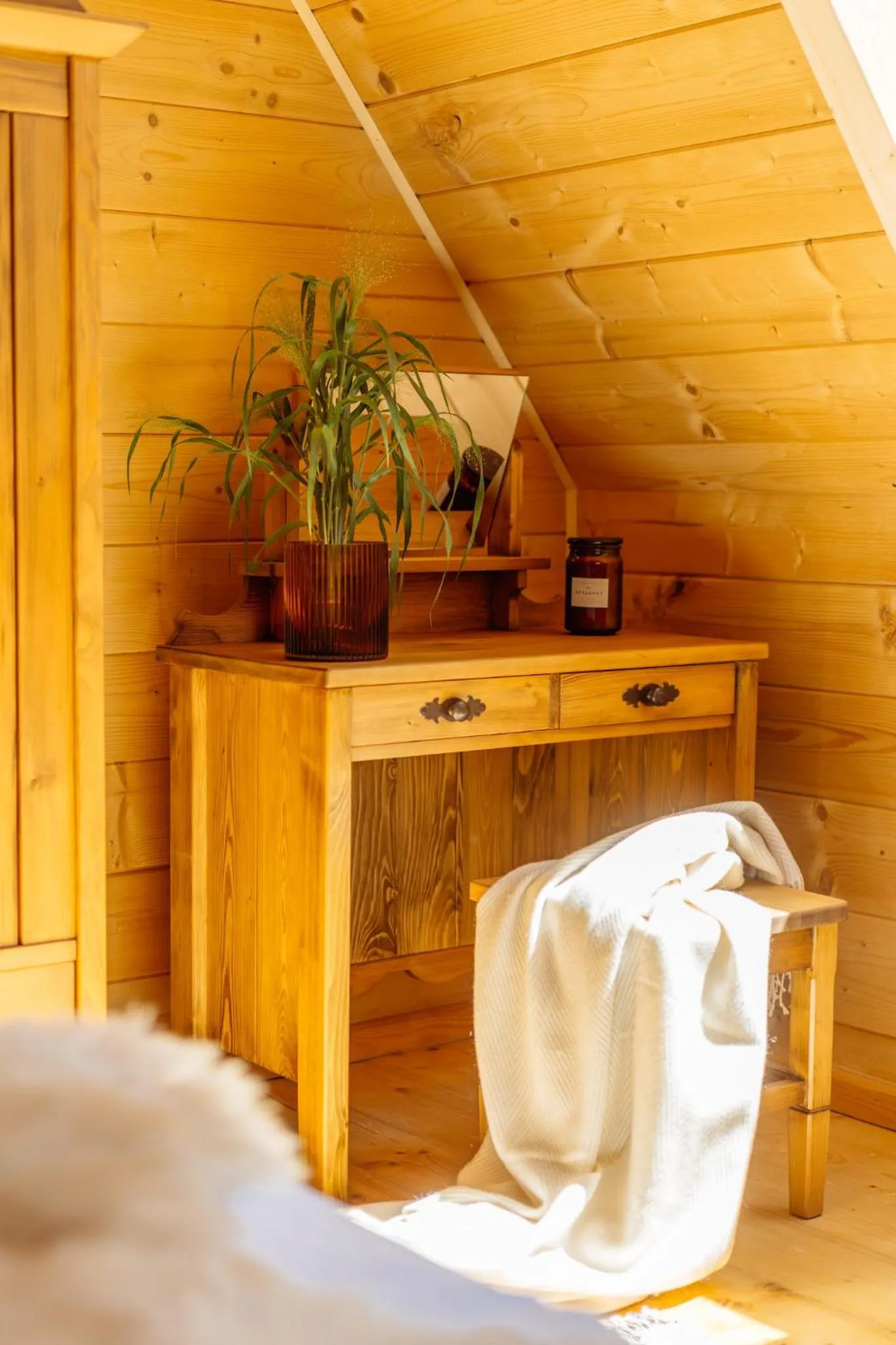 Bedroom, Bed in Podhalańskie Tarasy - LoftAffair