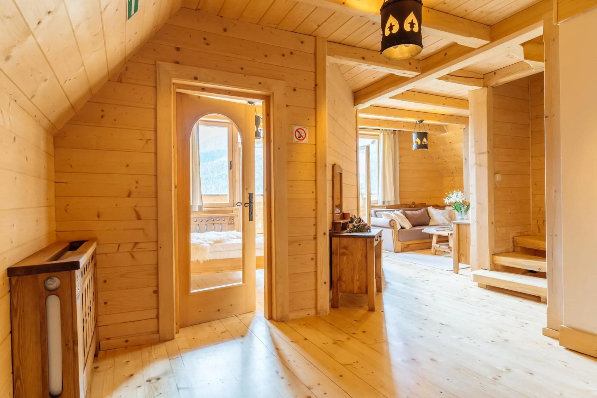 Living room in Podhalańskie Tarasy - LoftAffair