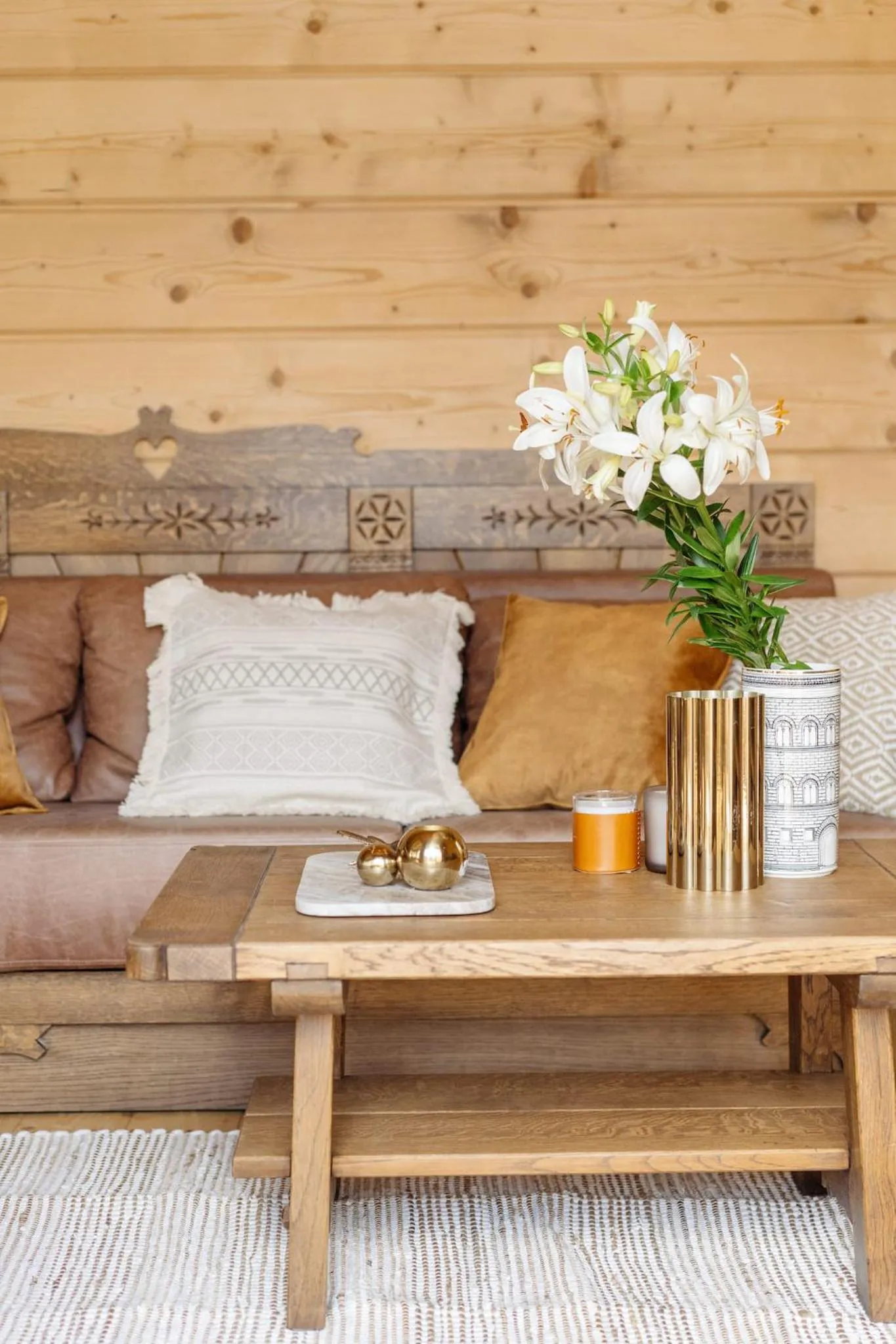 Living room in Podhalańskie Tarasy - LoftAffair