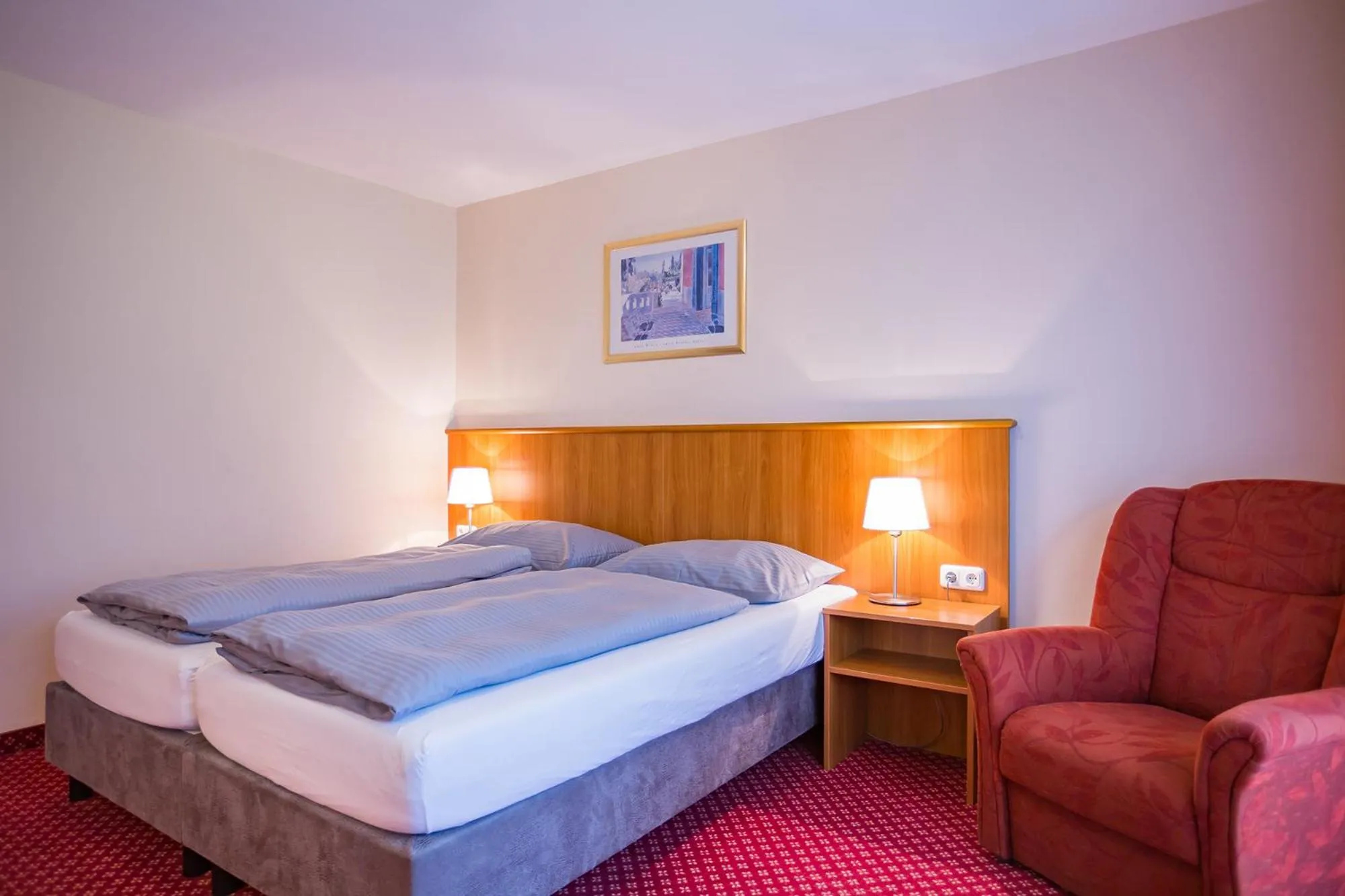 Bed in Hotel Friedenseiche