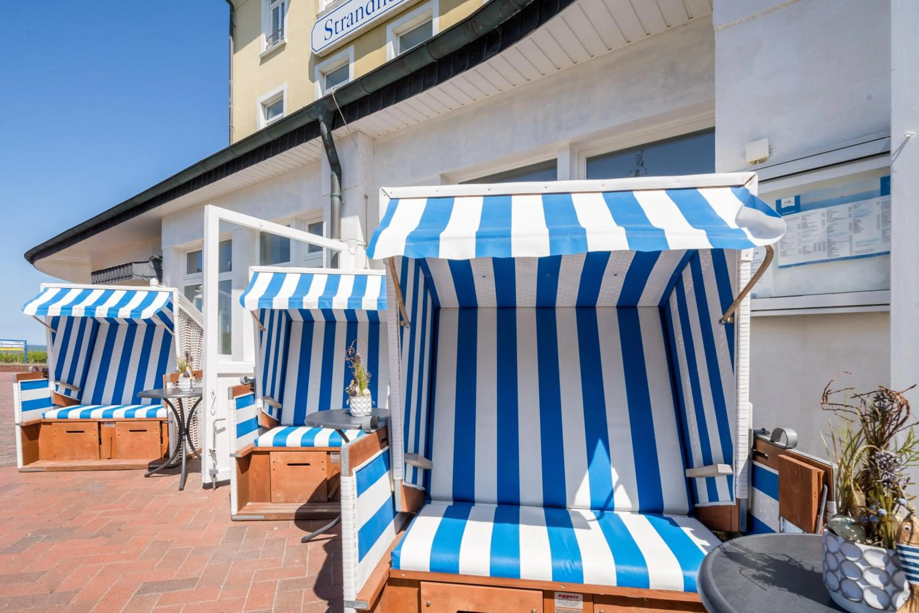 Balcony/Terrace in Strandhotel Gerken