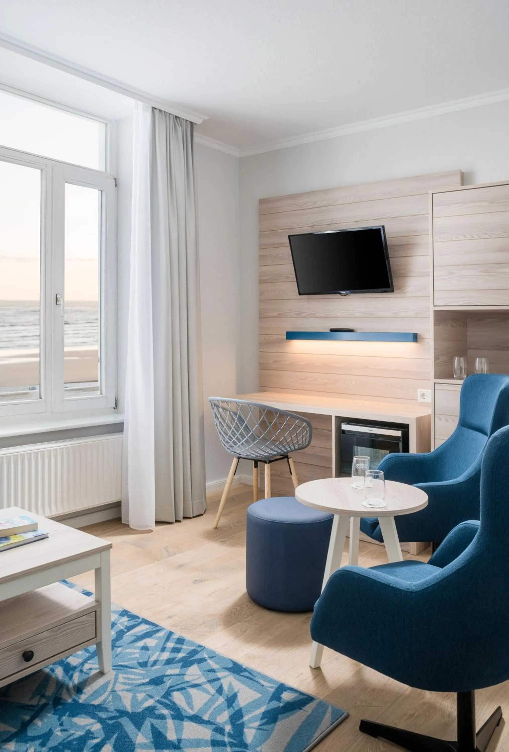 Living room in Strandhotel Gerken