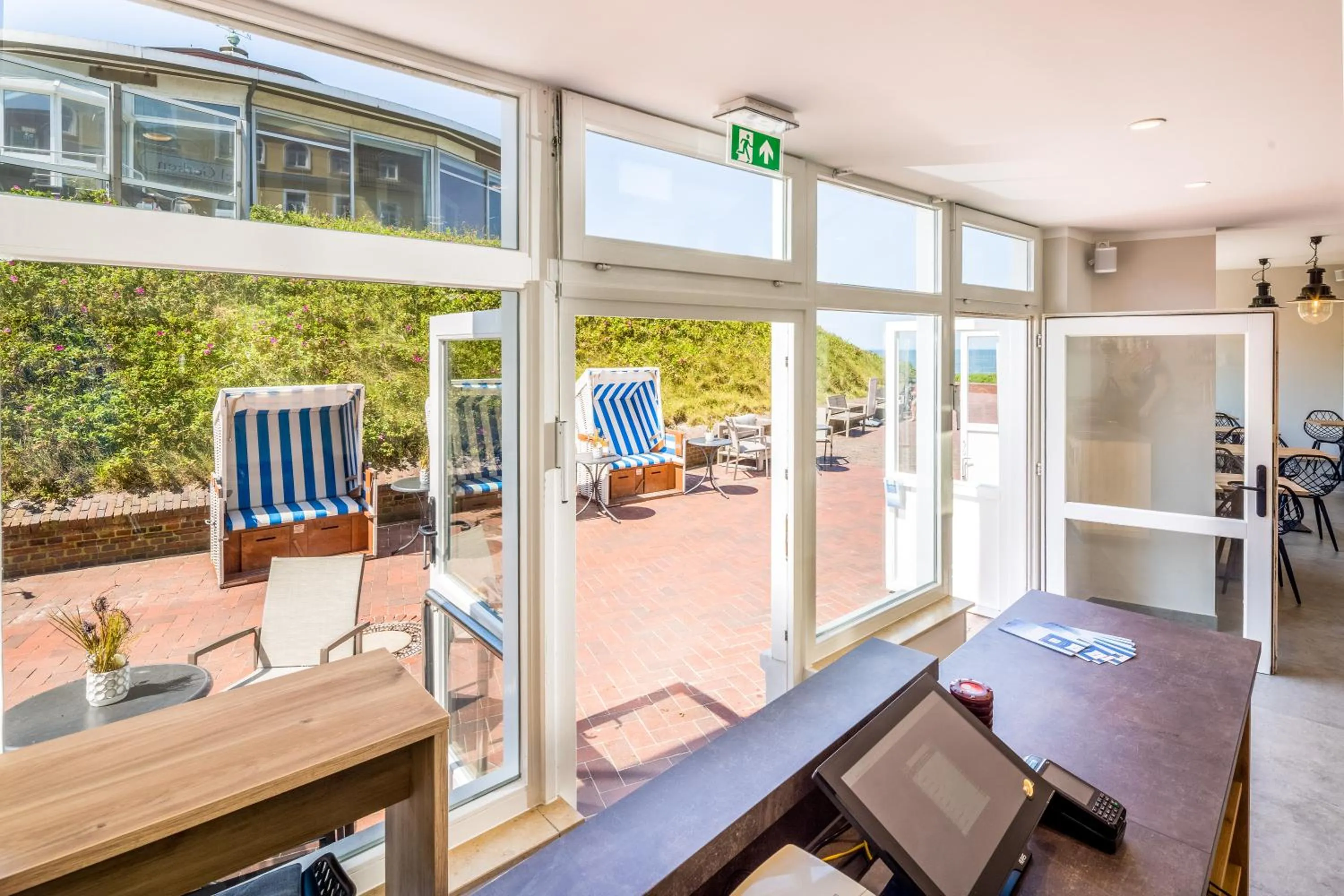 Restaurant/places to eat in Strandhotel Gerken