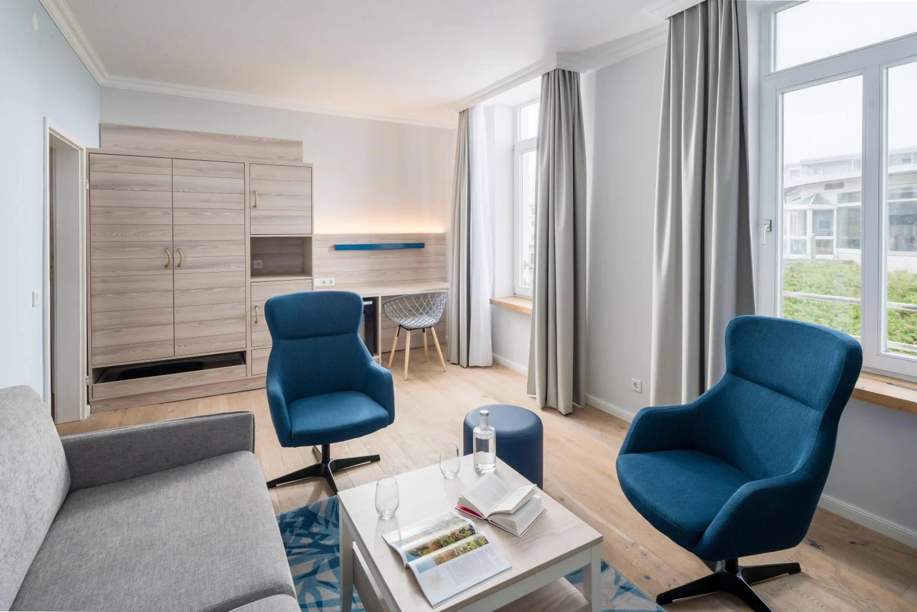 Living room in Strandhotel Gerken