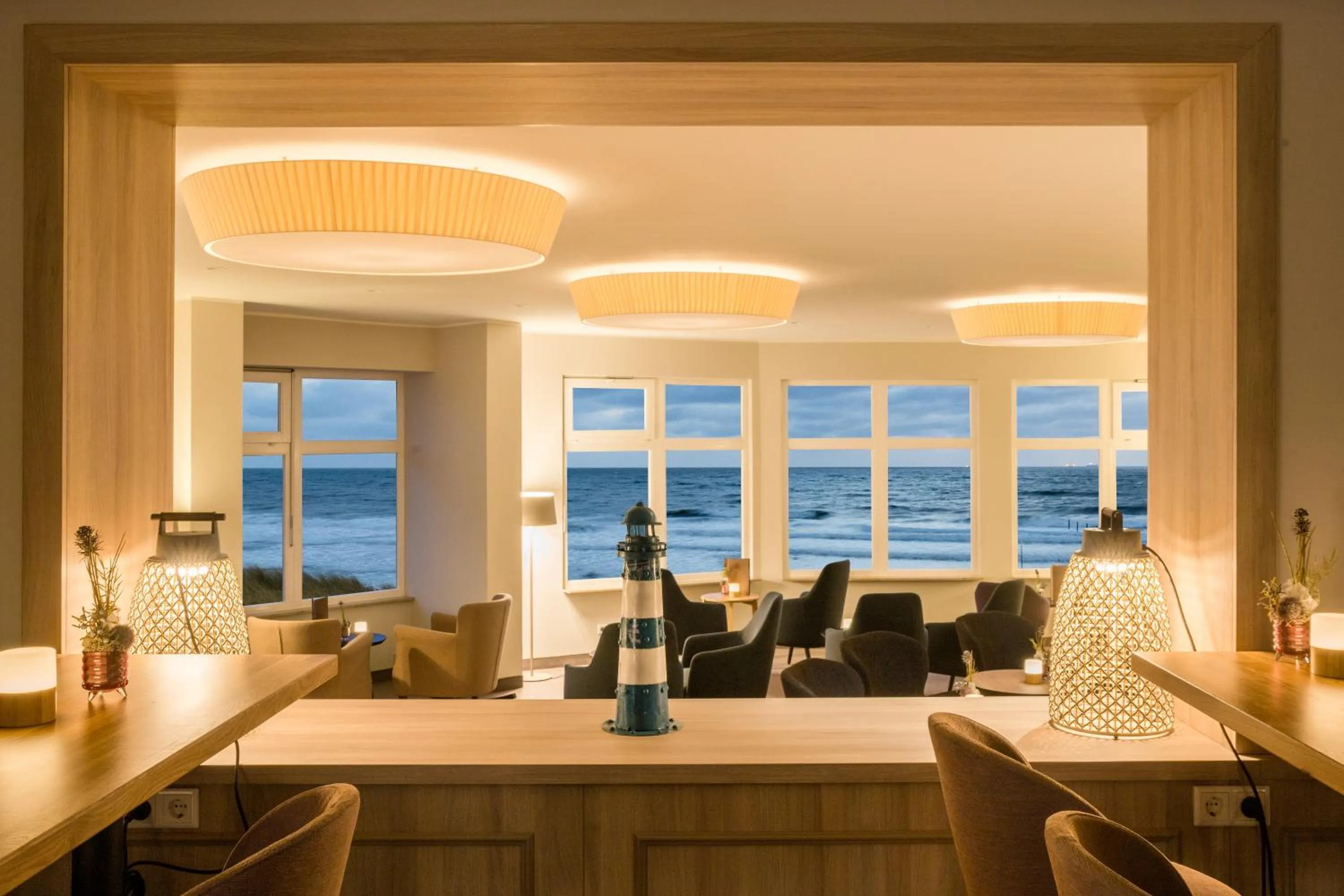 Lounge or bar in Strandhotel Gerken