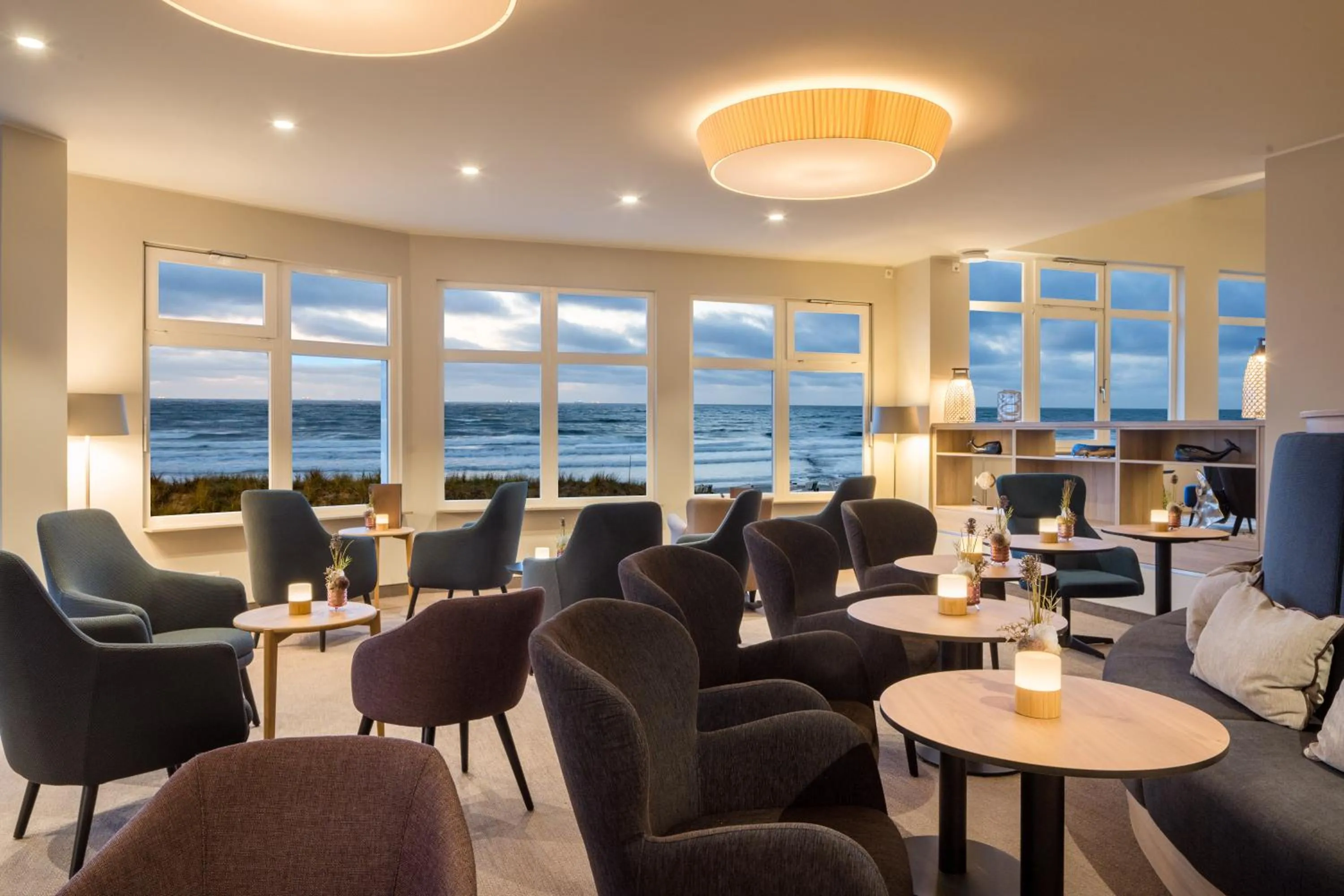 Lounge or bar in Strandhotel Gerken