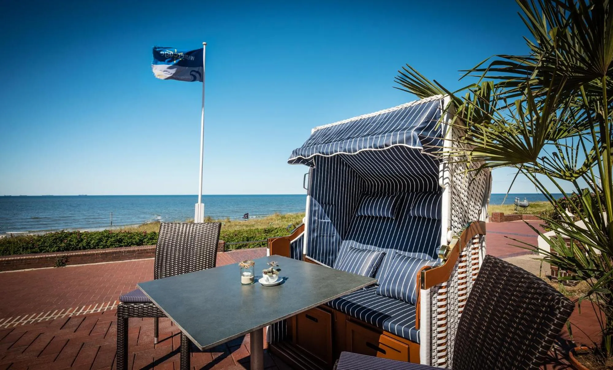 Balcony/Terrace in Strandhotel Gerken