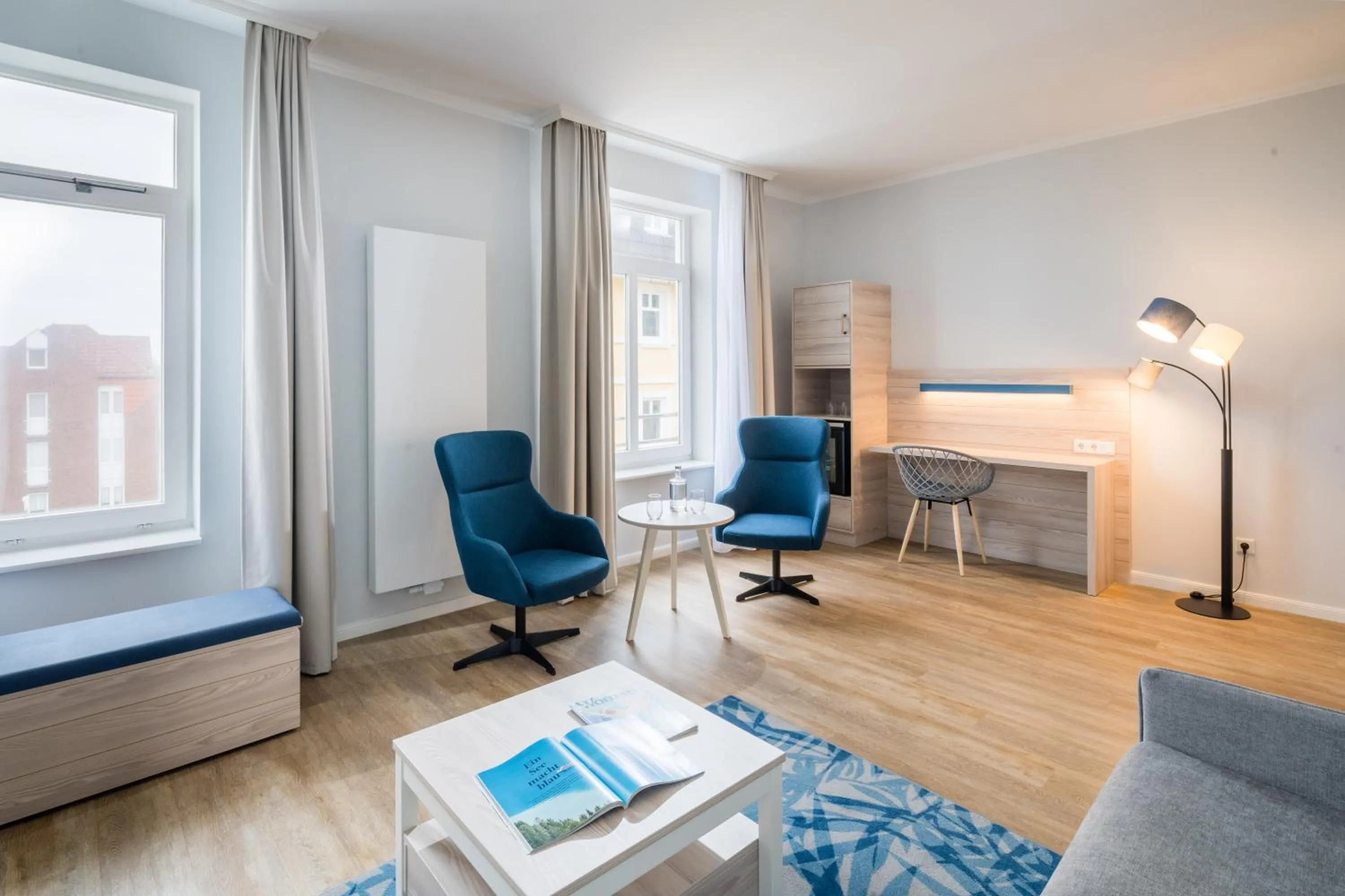 Living room in Strandhotel Gerken