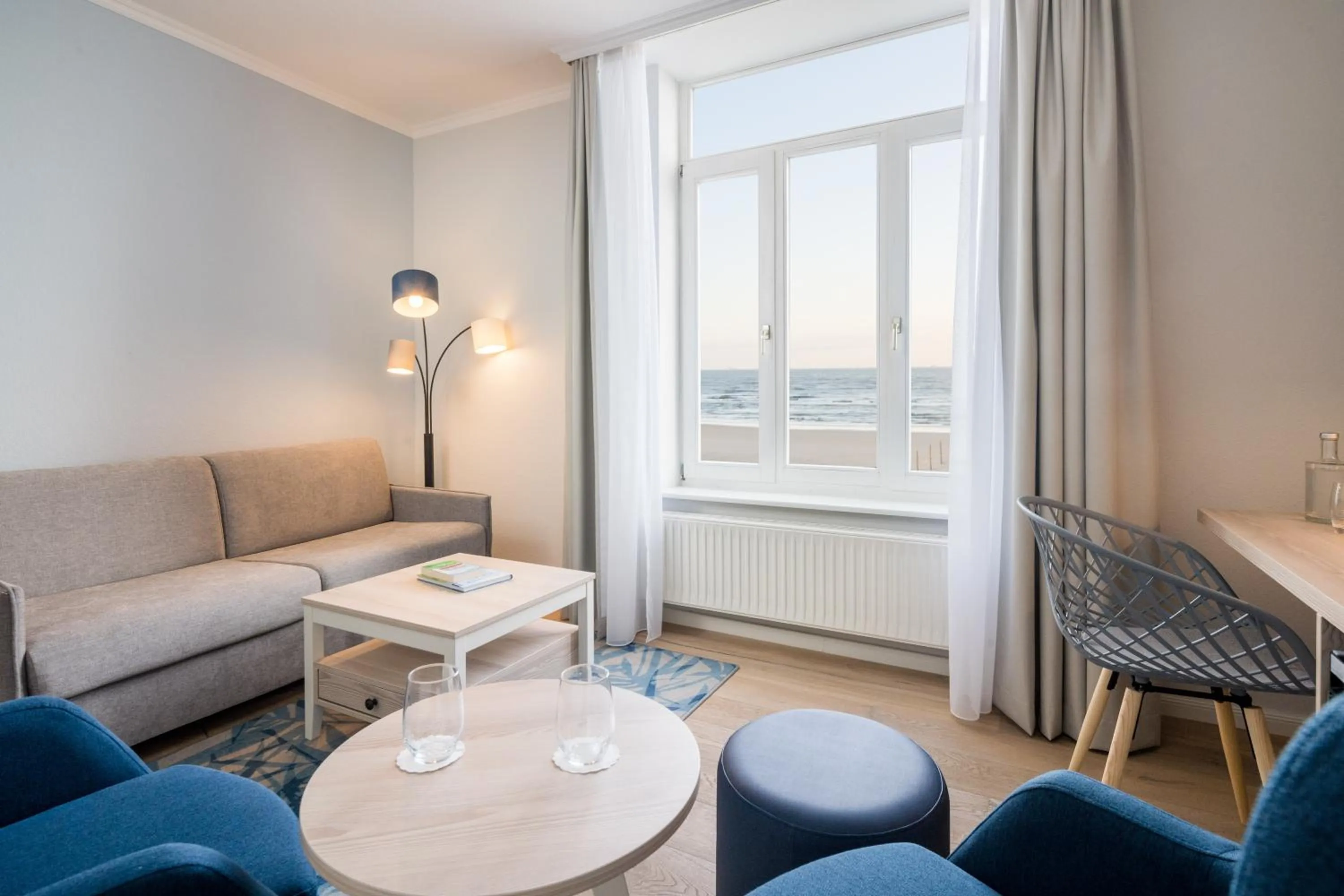 Living room in Strandhotel Gerken