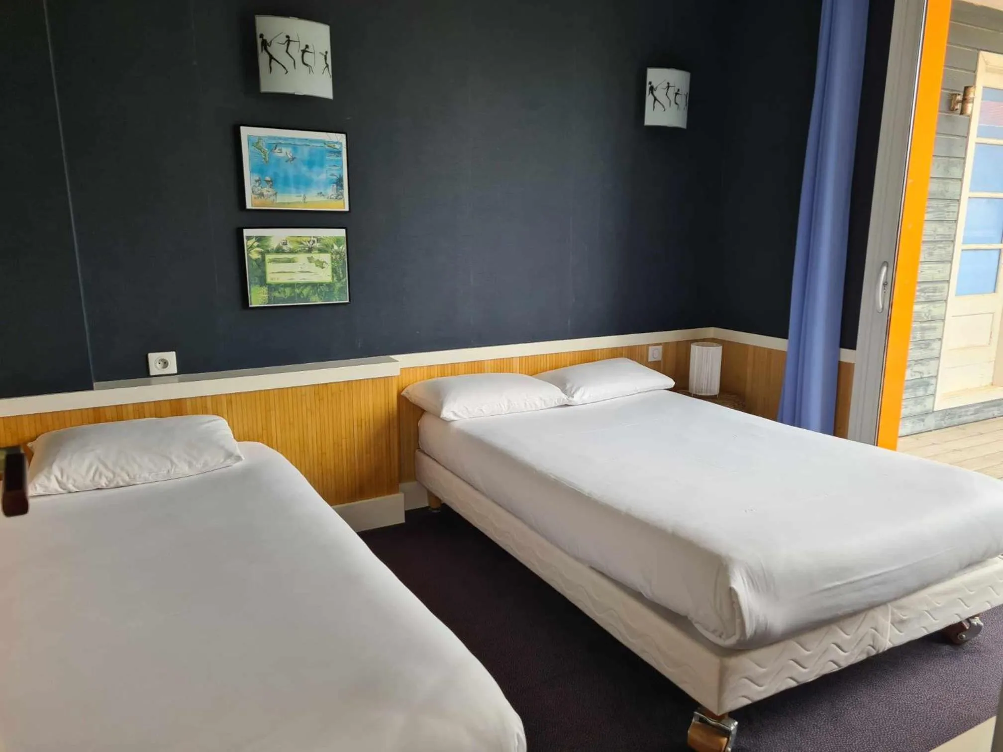 Bed in Hotel Cap D'Ambre