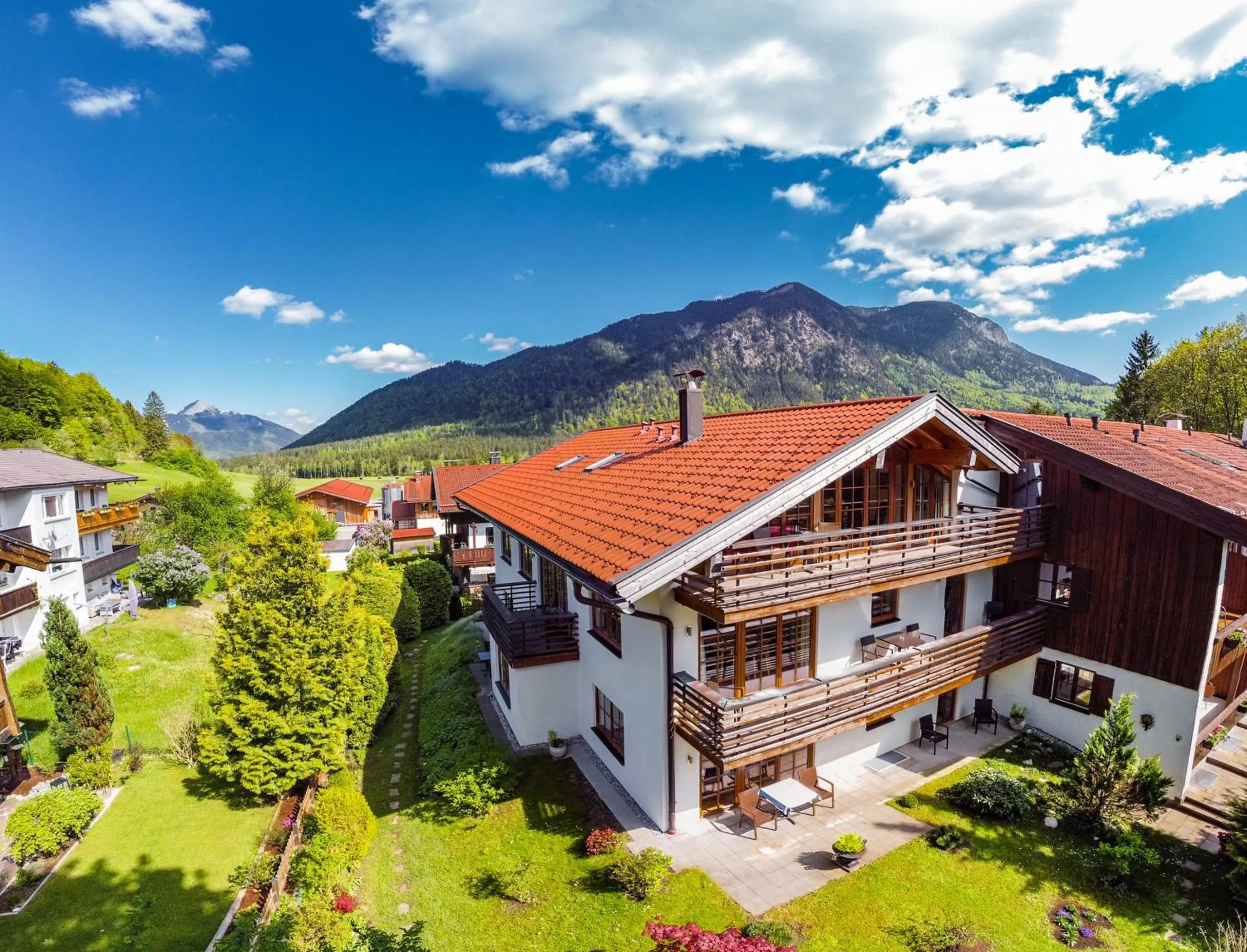 Bird's eye view in Hotel Hubertus Schliersee