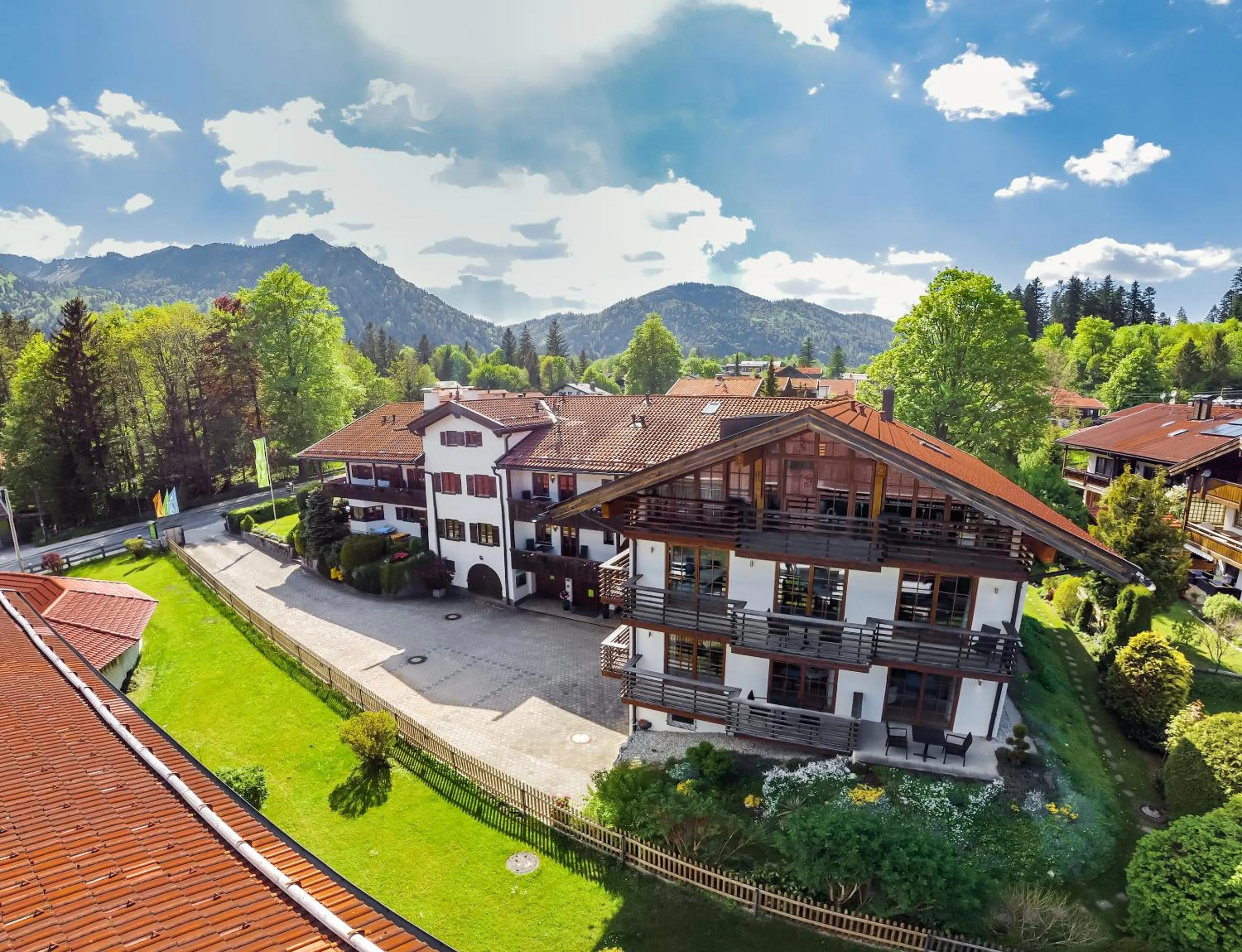 Property building in Hotel Hubertus Schliersee