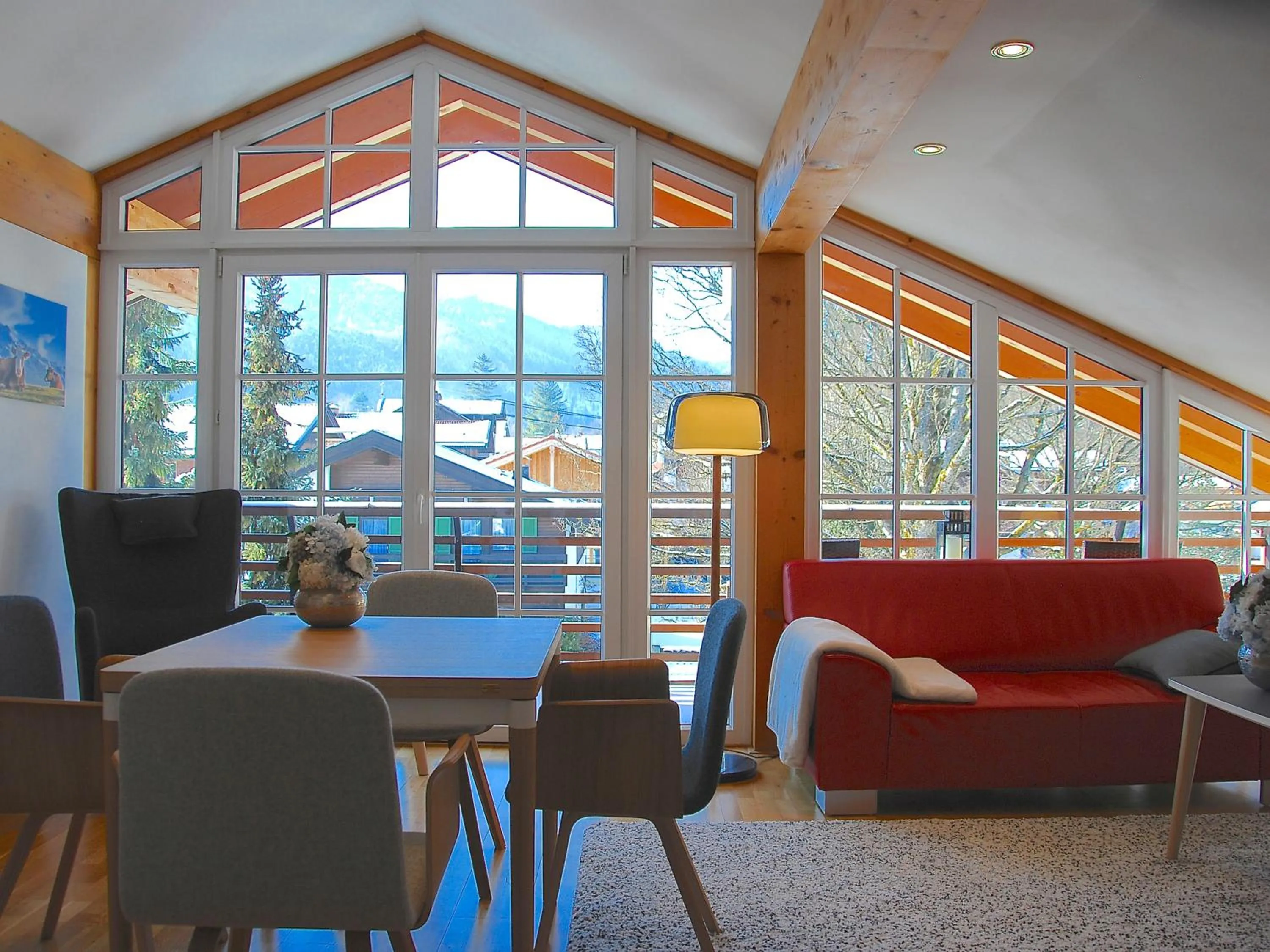 Living room in Hotel Hubertus Schliersee