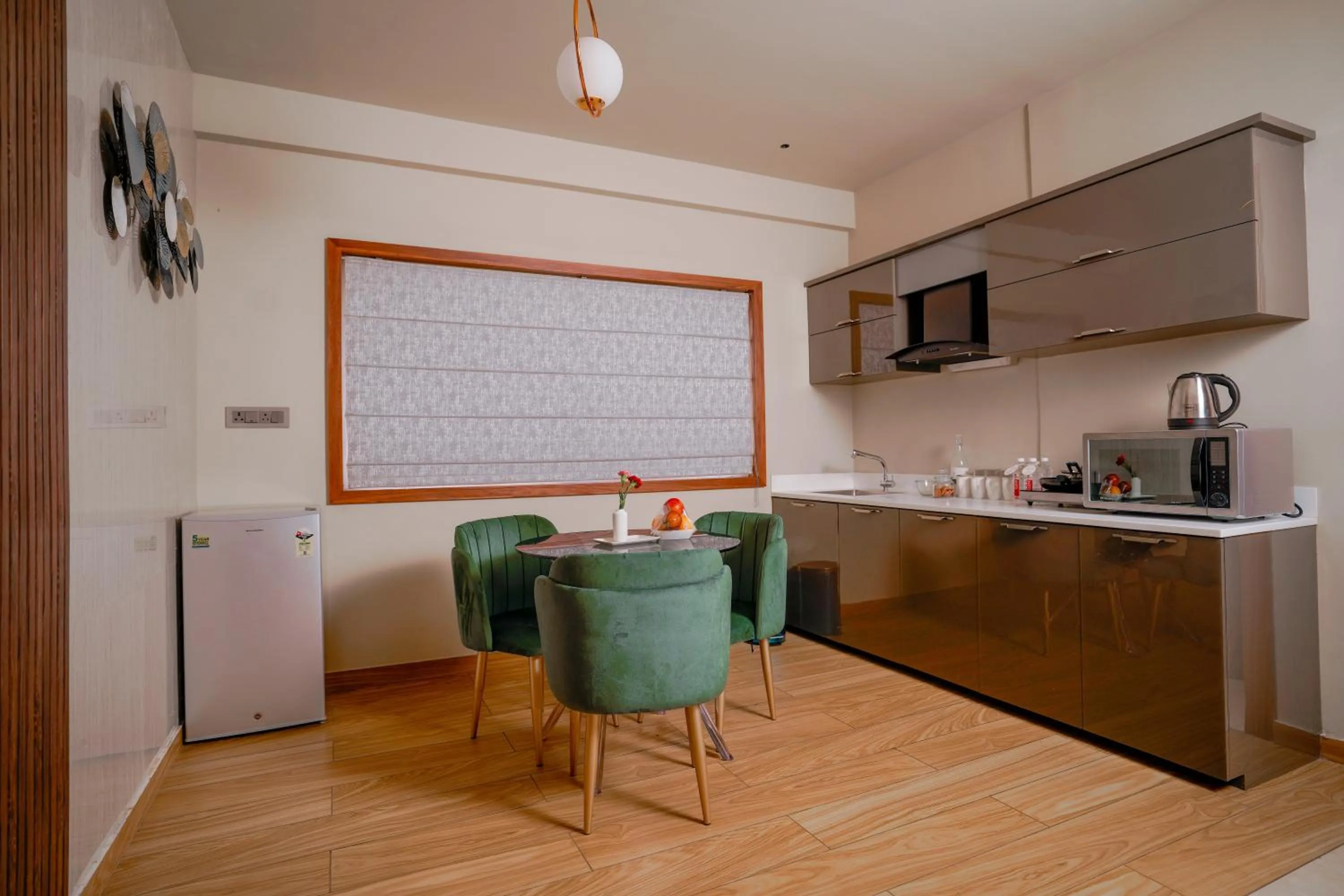 kitchen in Lazdana Hotel Bangalore