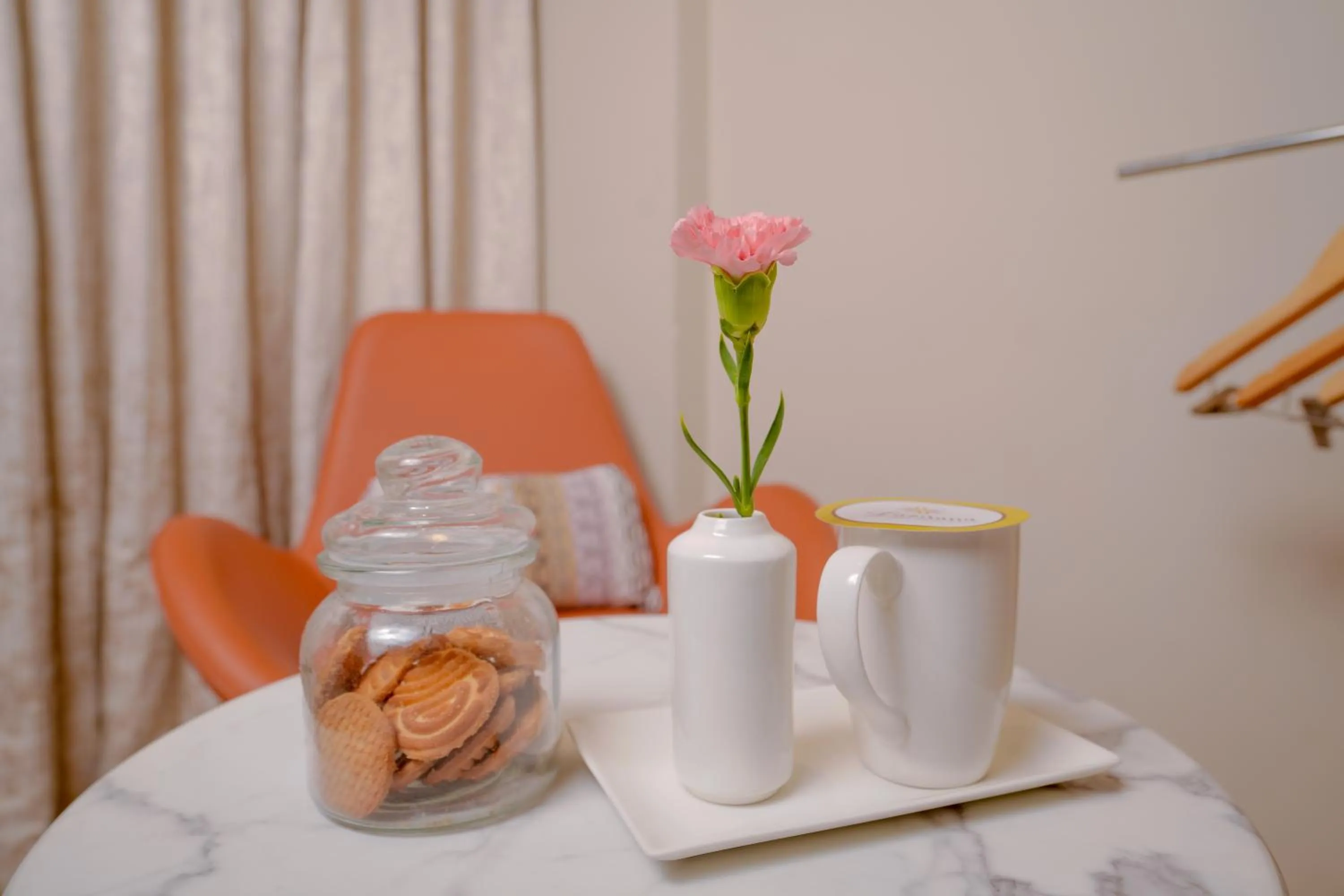 Dining area in Lazdana Hotel Bangalore