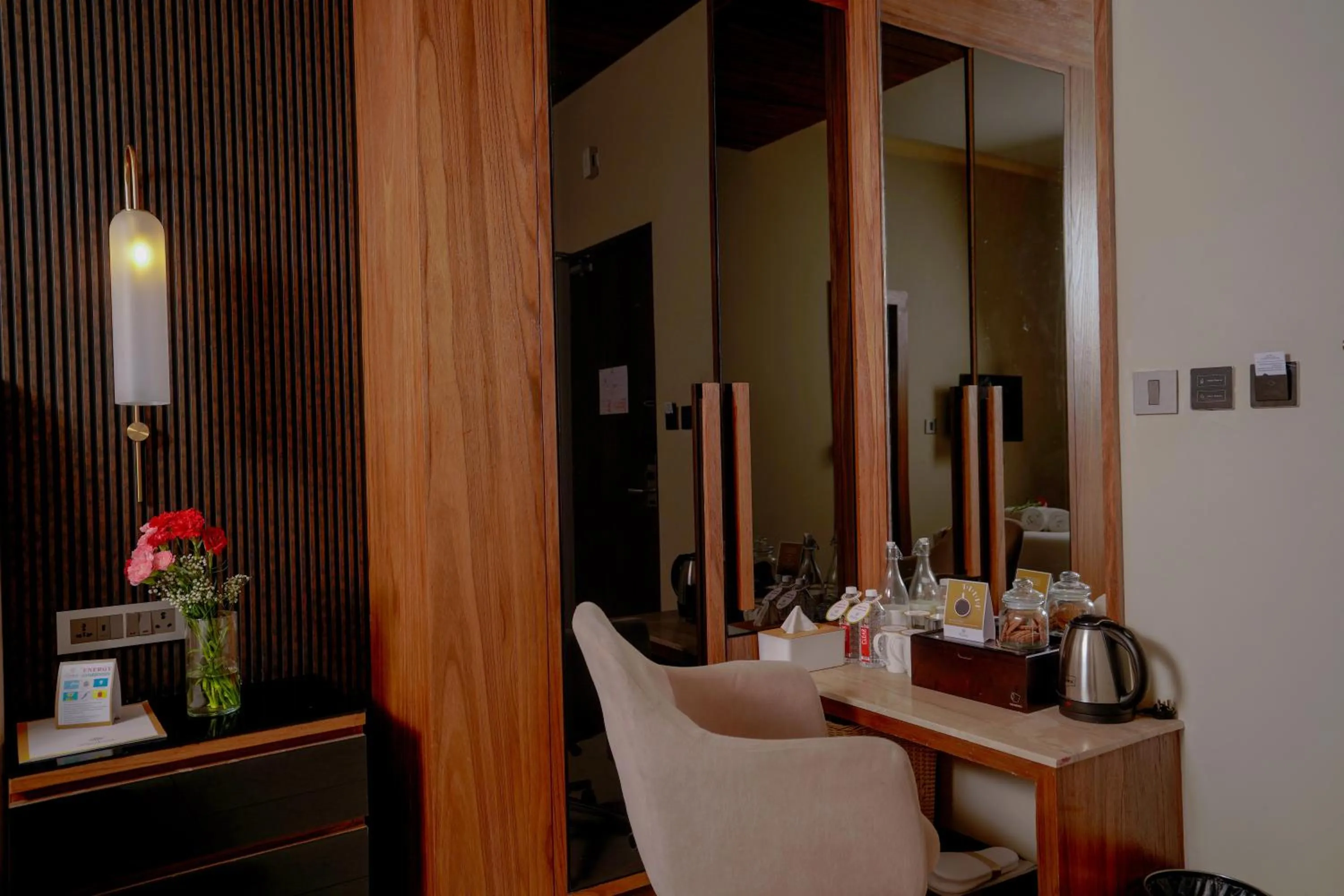 Seating area in Lazdana Hotel Bangalore