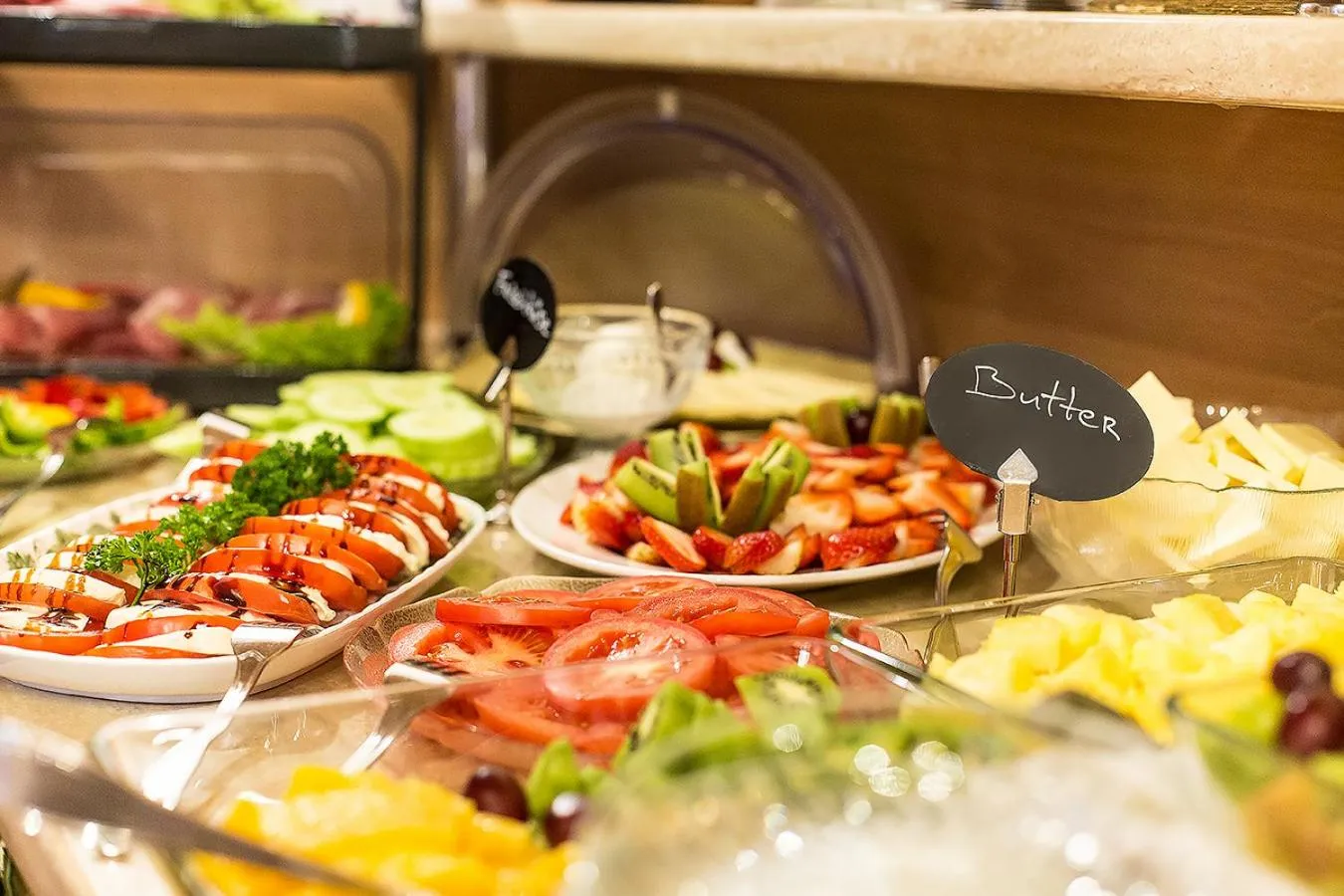 Breakfast in Hotel Diana