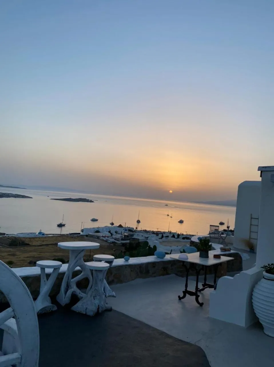 View (from property/room) in Vougli View Mykonos